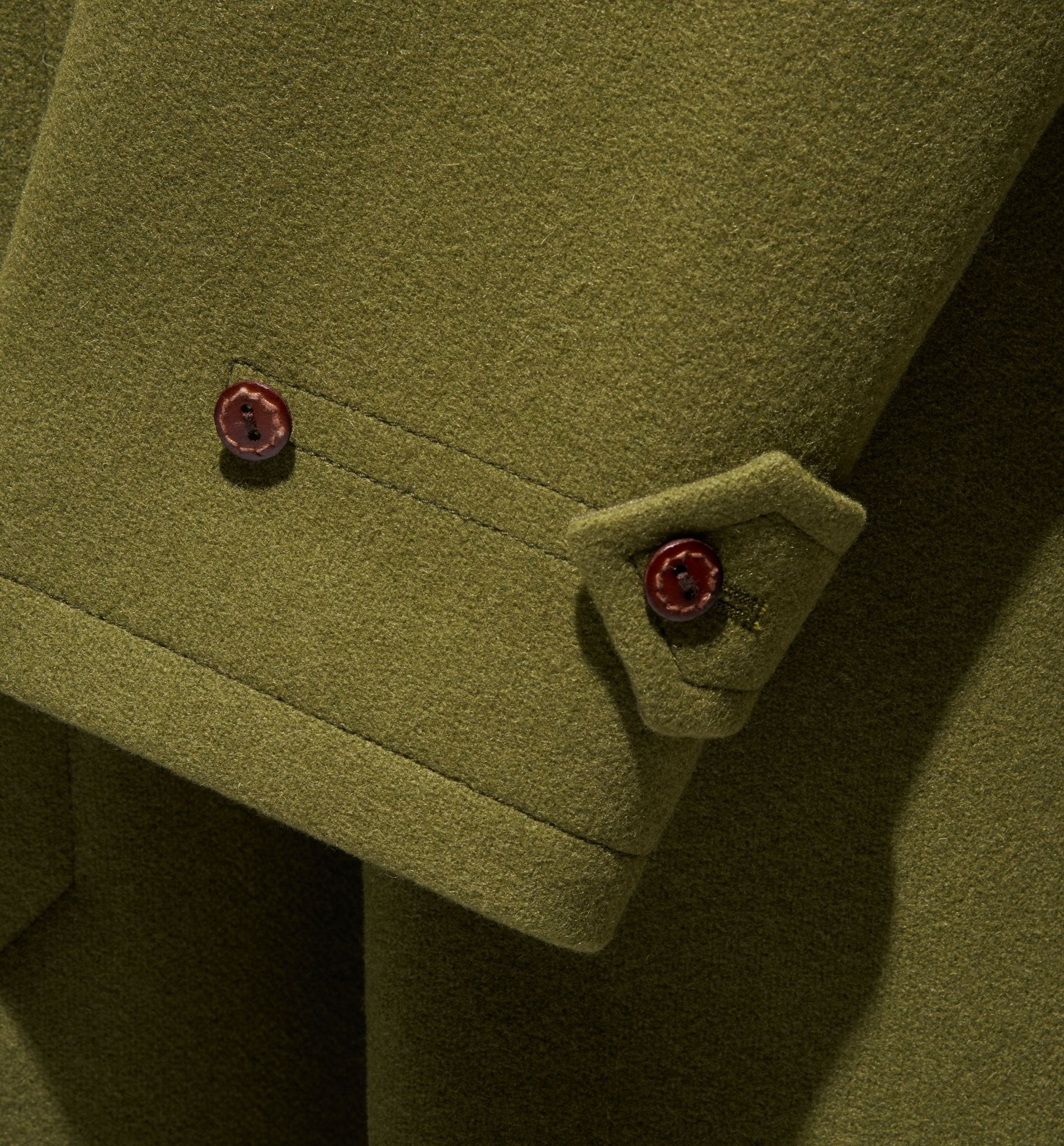 MELTON BALMACAAN COAT - DIE DREI BERGE