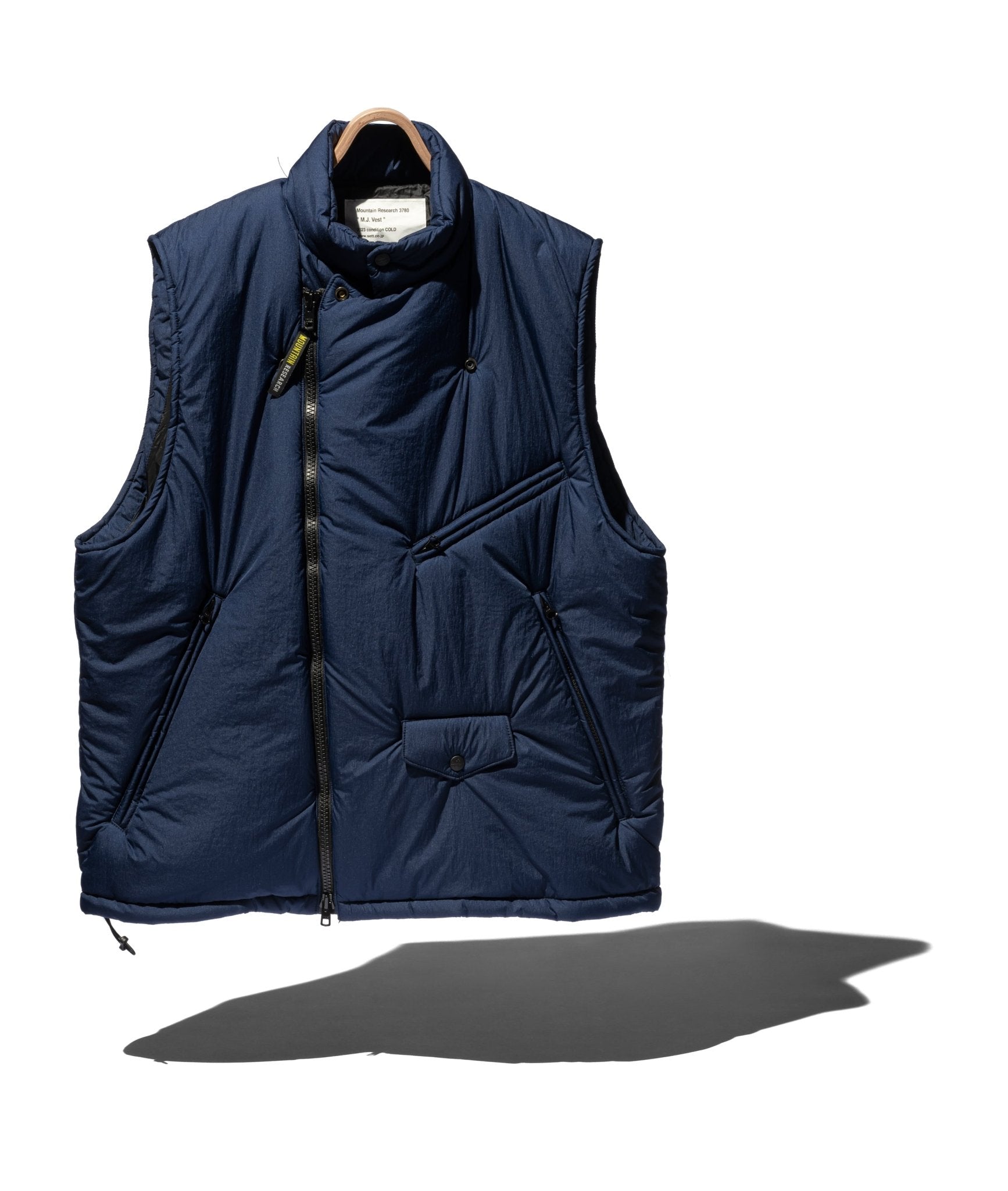 Mountain Research 246 Puff Vest M ネイビー M.J Vest – WORDS SOUNDS COLORS & SHAPES