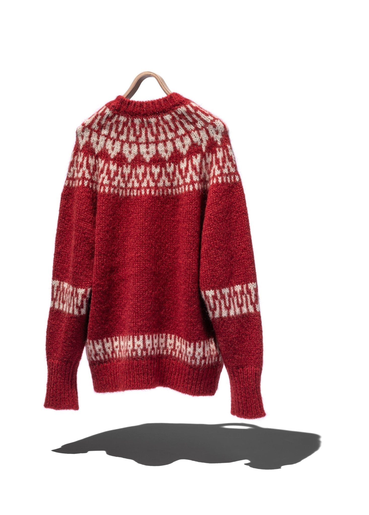 Mohair Nordic Crew Neck - BATONER