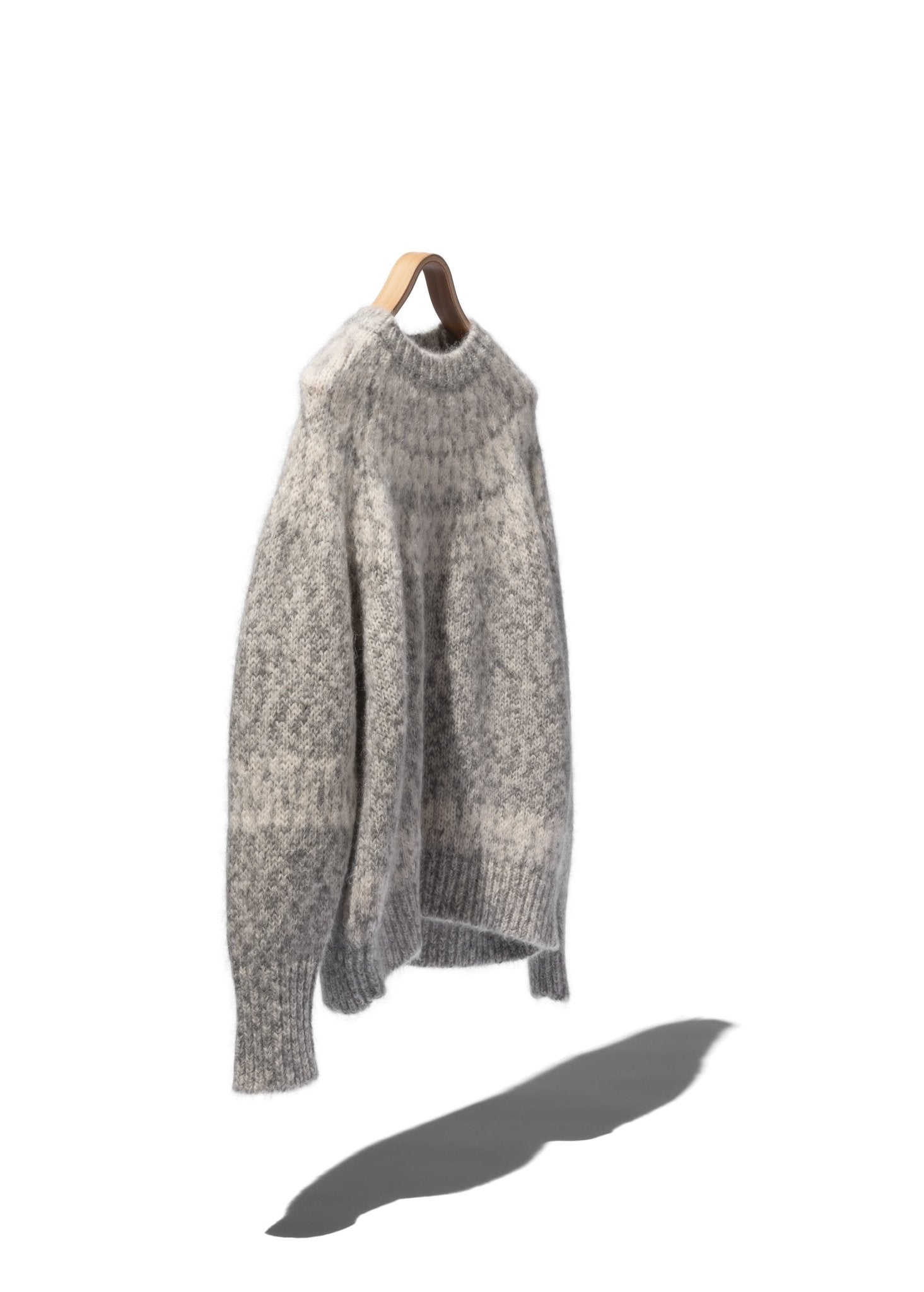 Mohair Nordic Crew Neck - BATONER