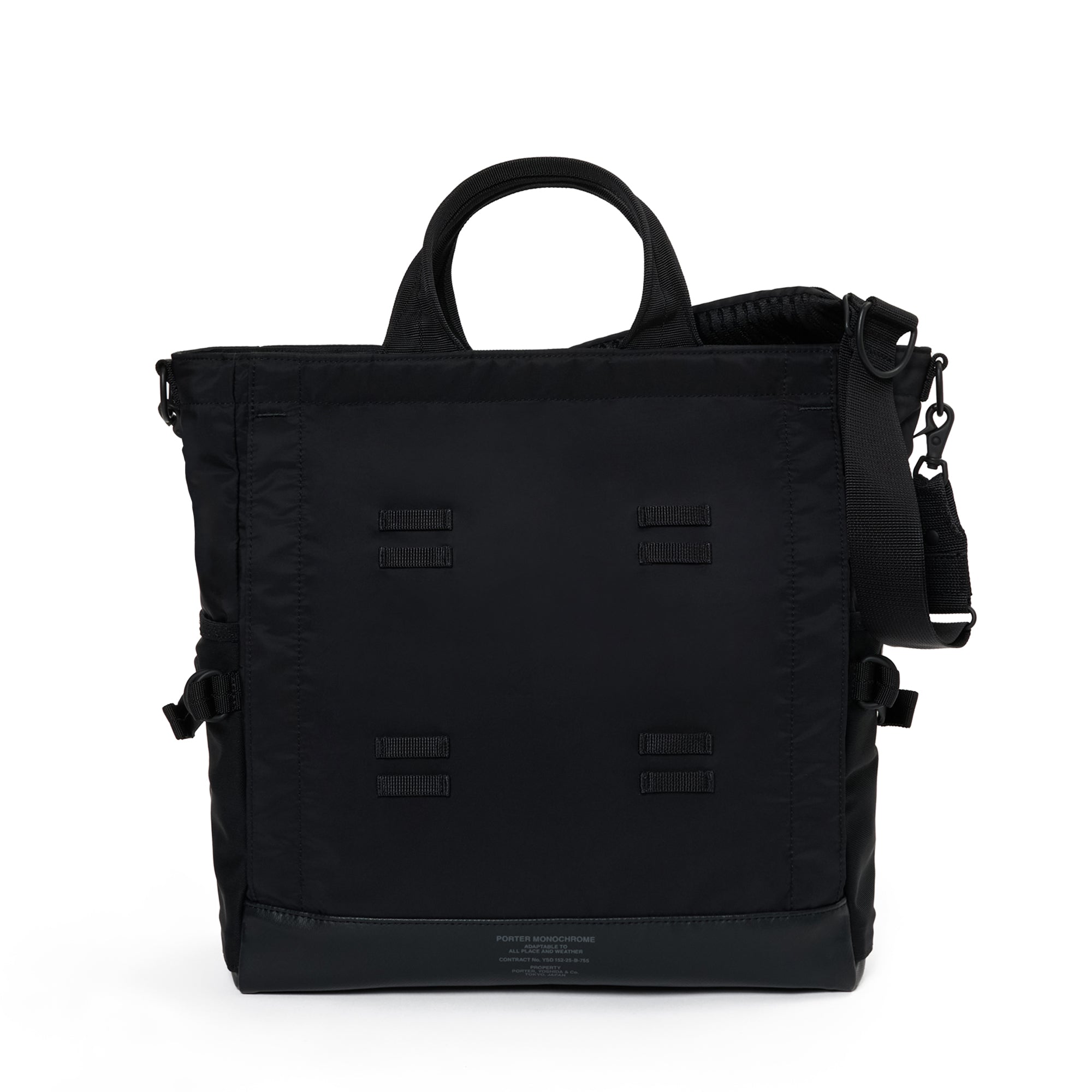MONOCHROME 2WAY TOTE BAG - PORTER