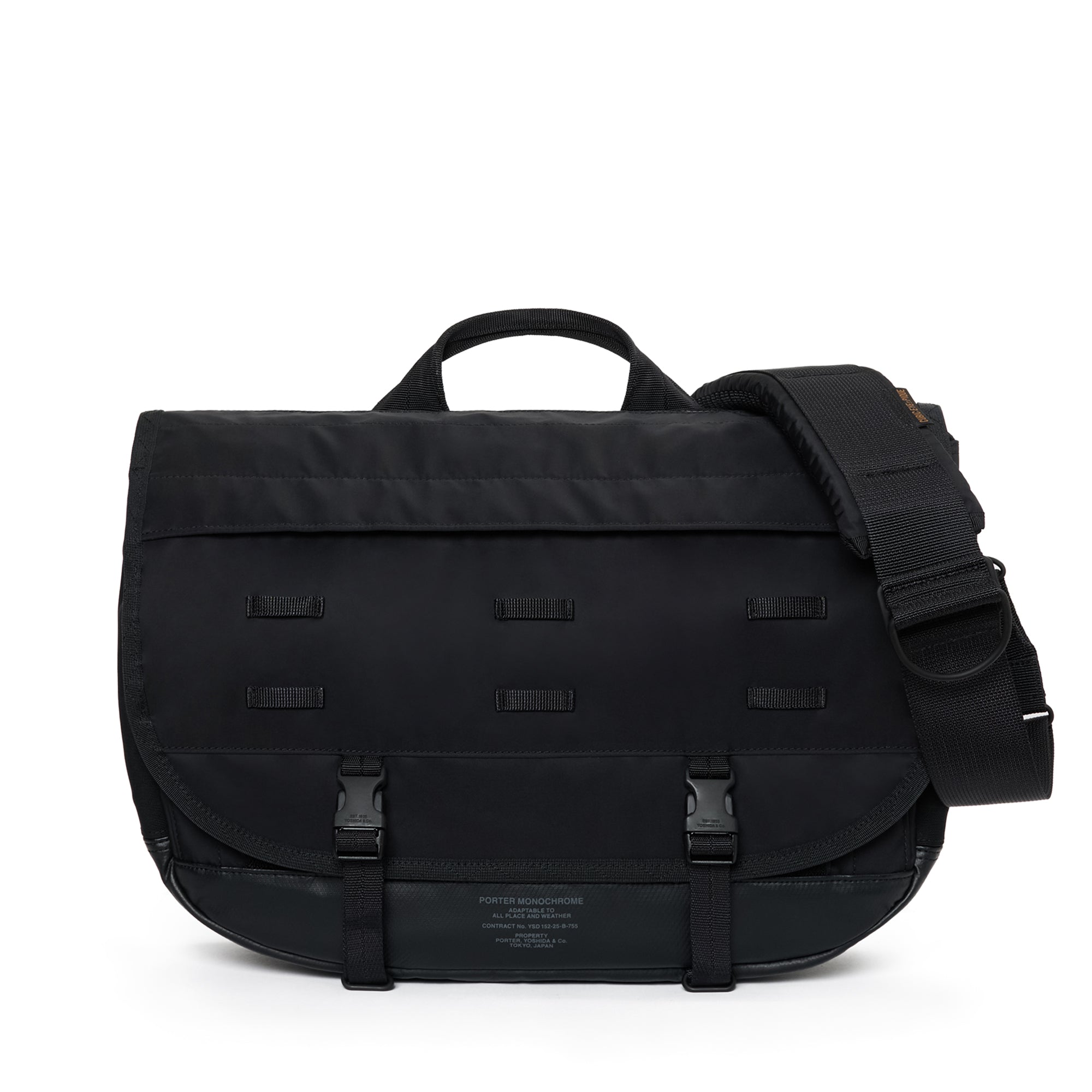 MONOCHROME MESSENGER BAG (L) - PORTER