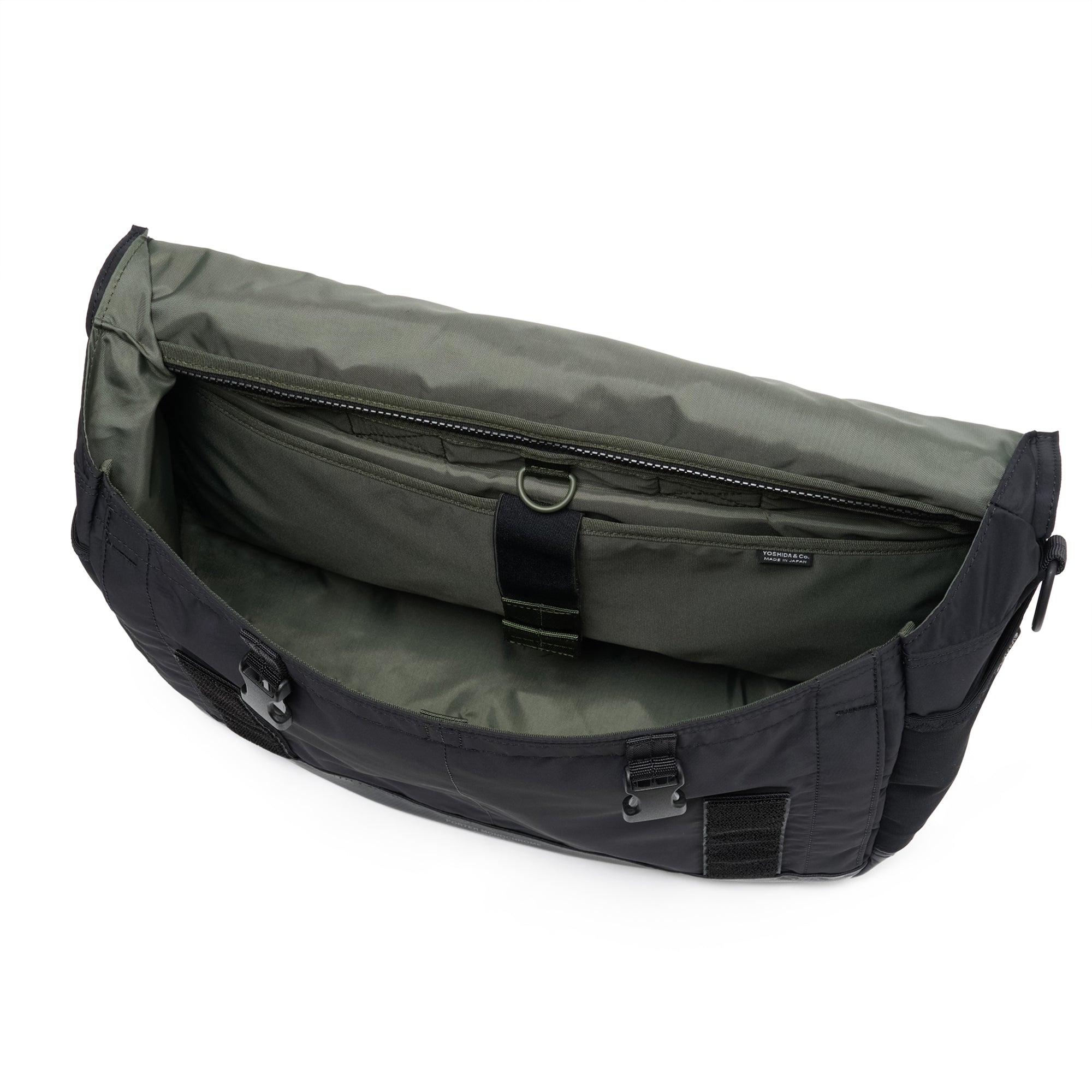 MONOCHROME MESSENGER BAG (L) - PORTER