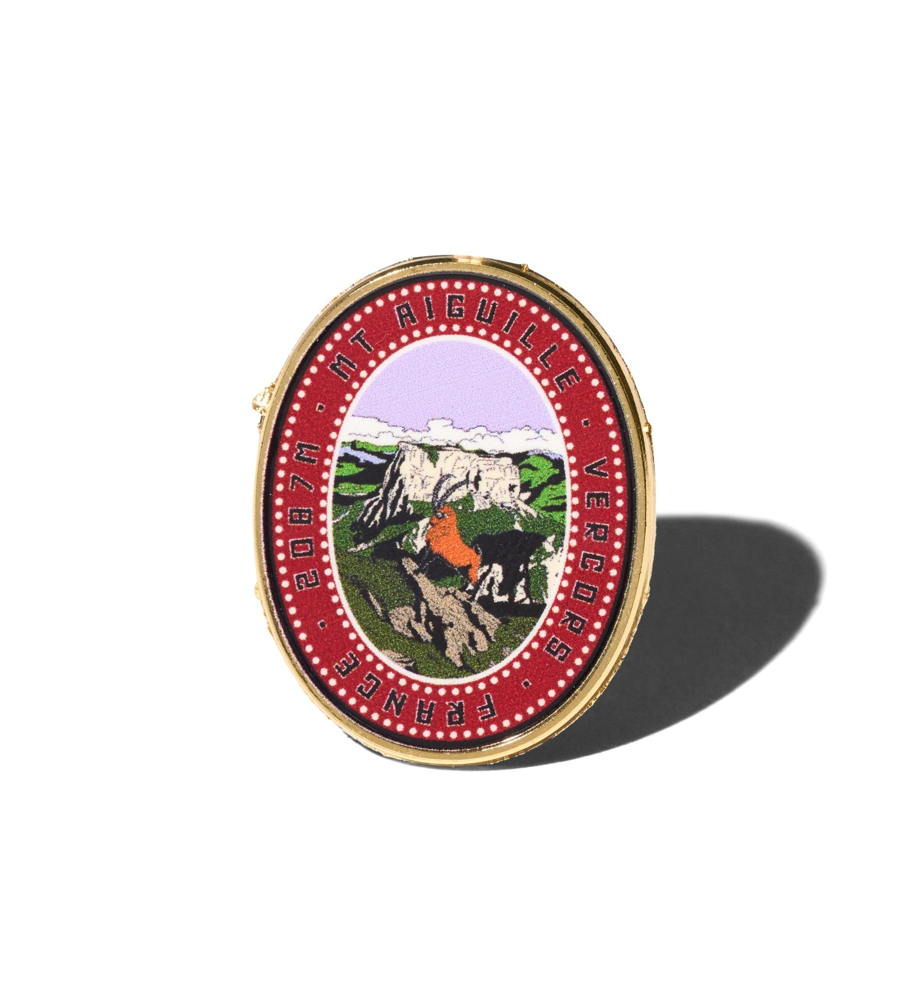 MOUNTAIN PIN : MONT AIGUILLE - A YOUNG HIKER