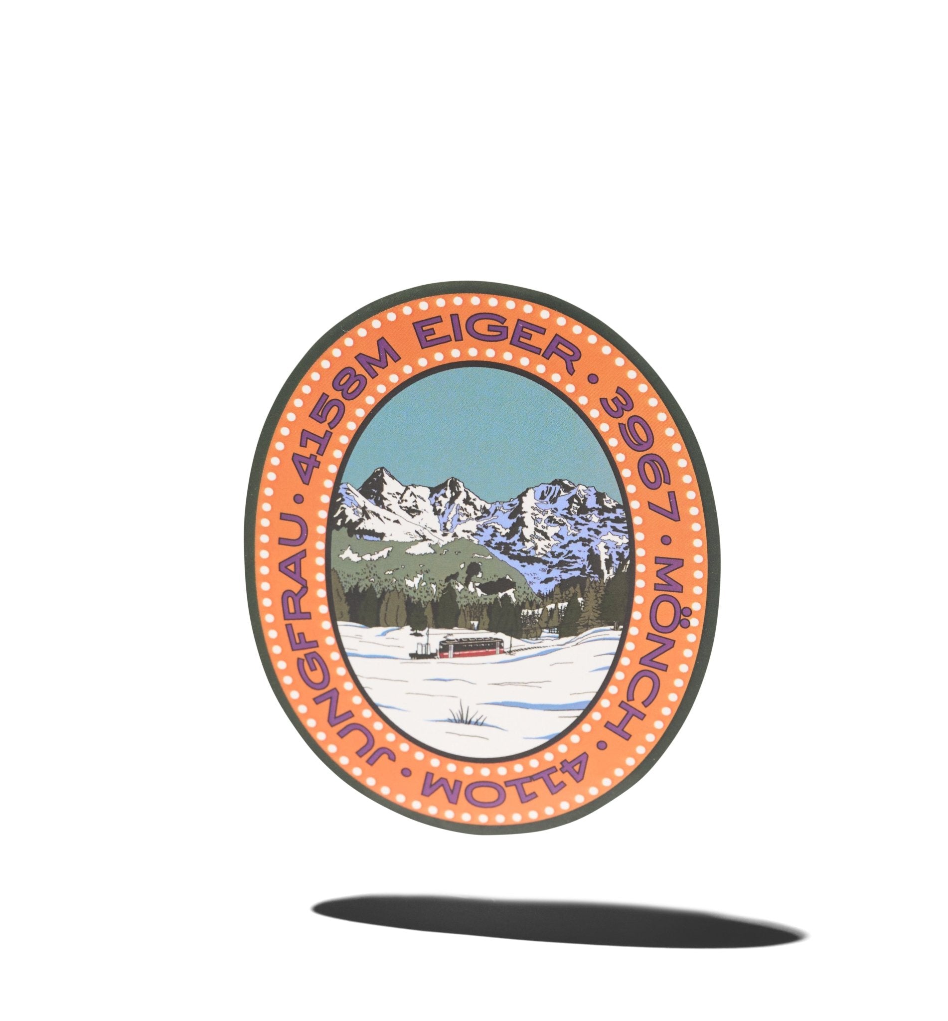 MOUNTAINS STICKER 10 - PACK - A YOUNG HIKER