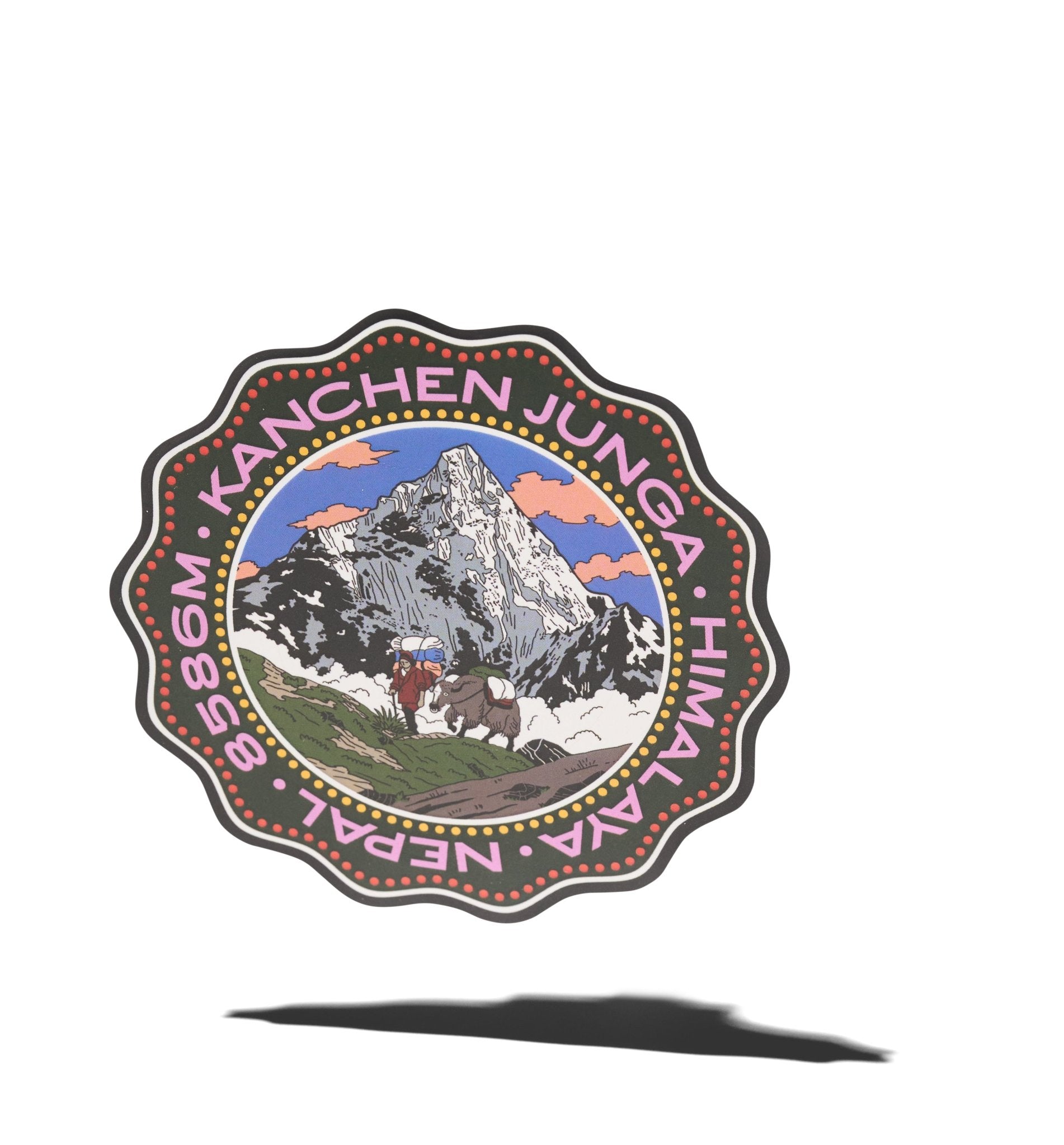 MOUNTAINS STICKER 10 - PACK - A YOUNG HIKER