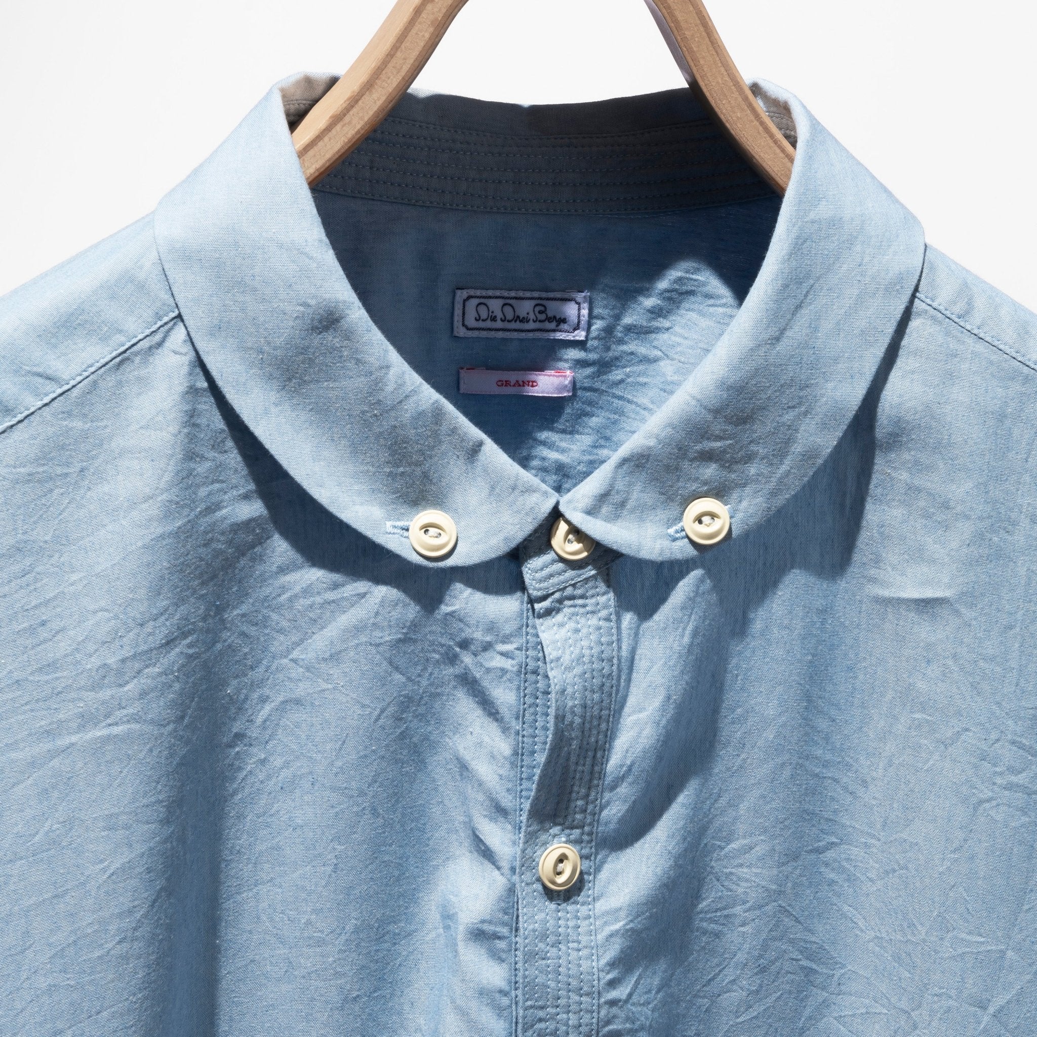 Multi - pocket SAX Indigo Shirt - DIE DREI BERGE