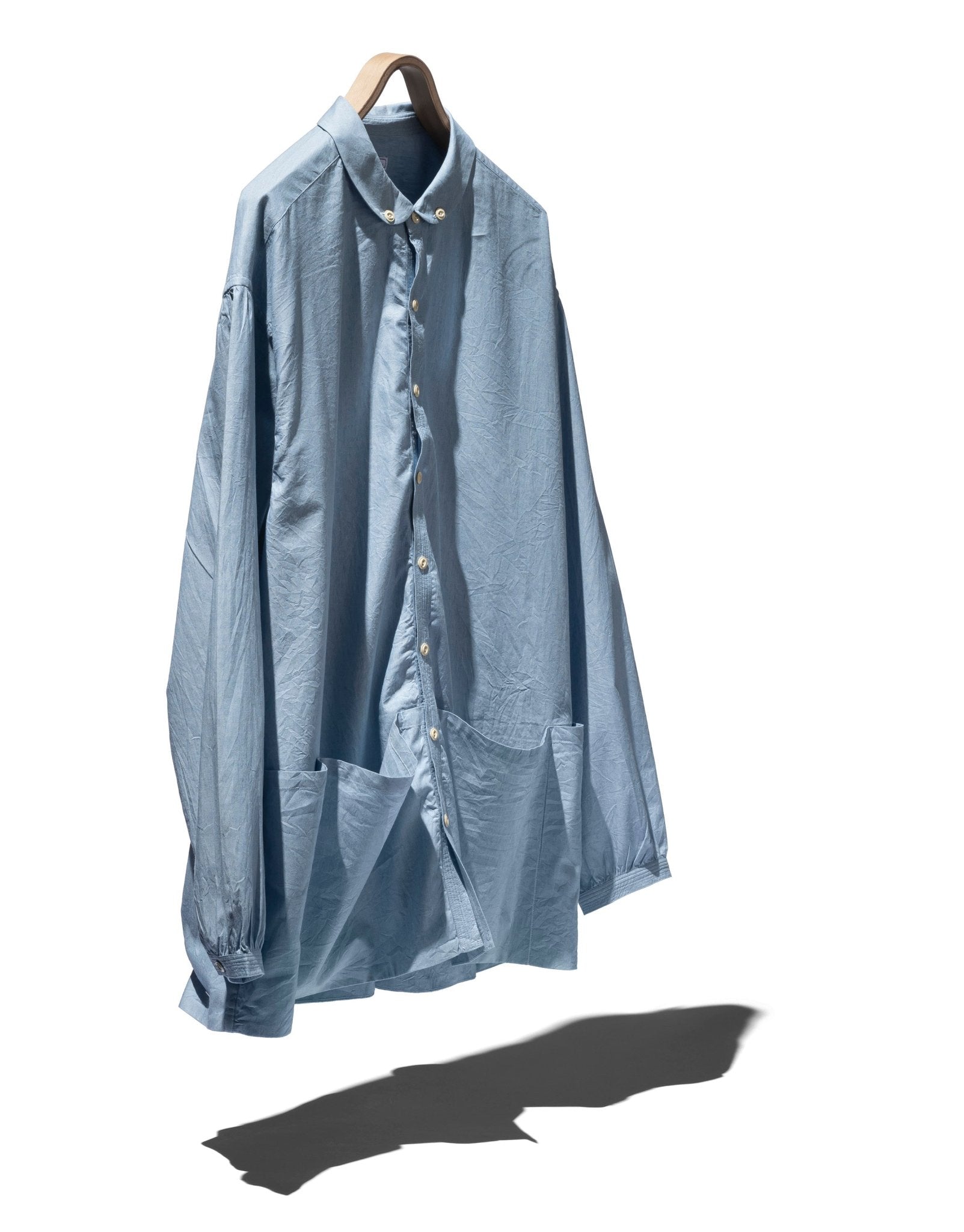 Multi - pocket SAX Indigo Shirt - DIE DREI BERGE