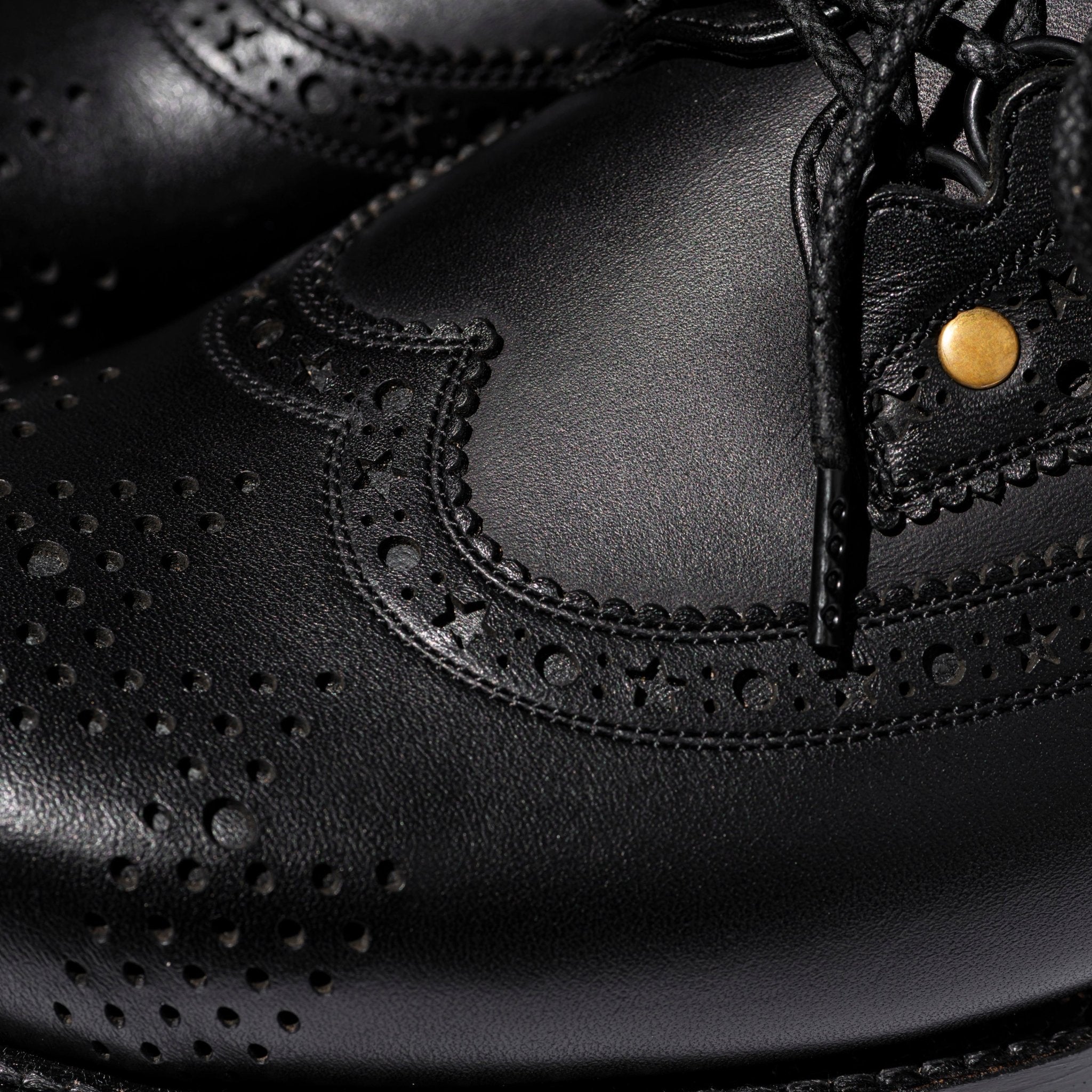 Napoléon Gaillard Leather Derbies - DIE DREI BERGE
