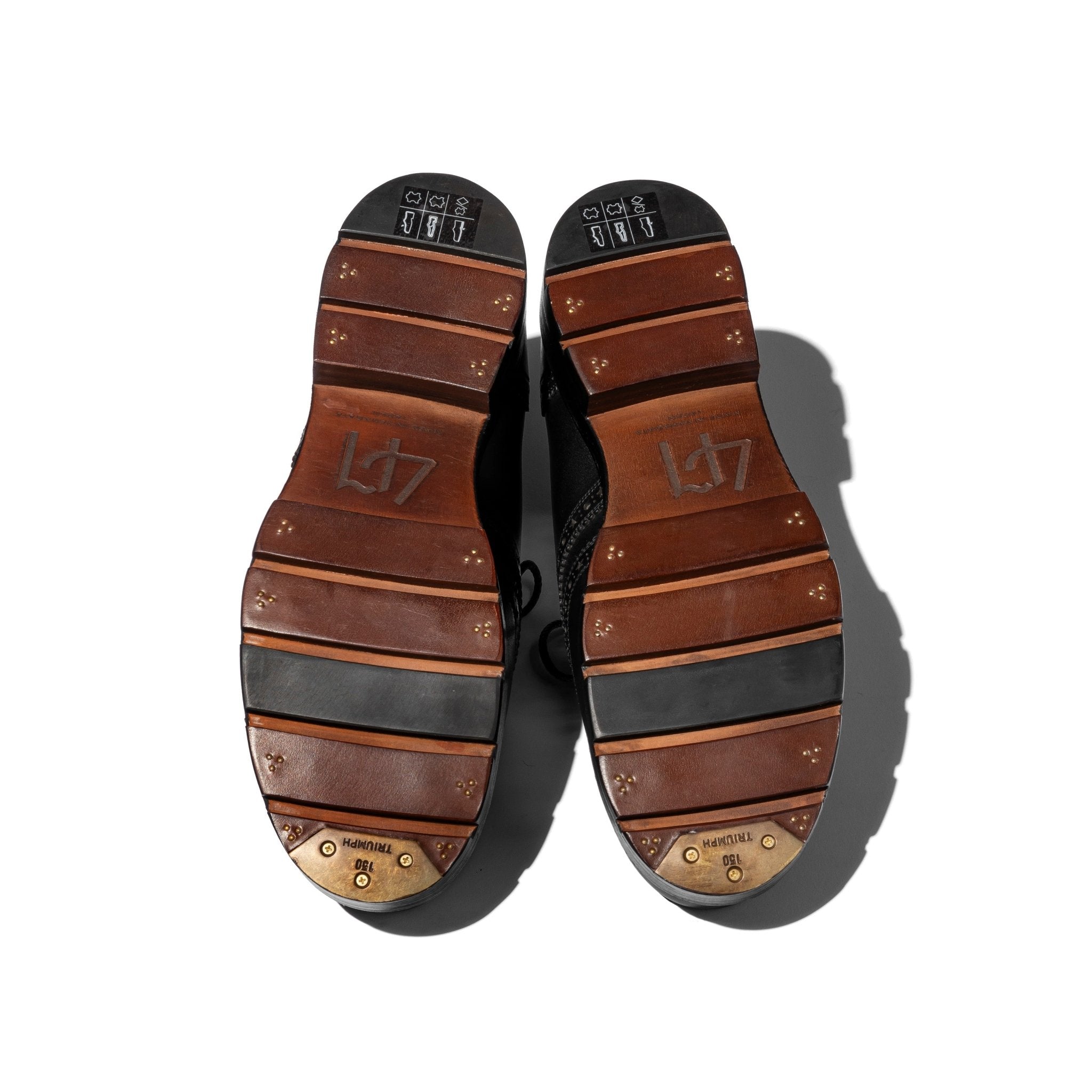 Napoléon Gaillard Leather Derbies - DIE DREI BERGE