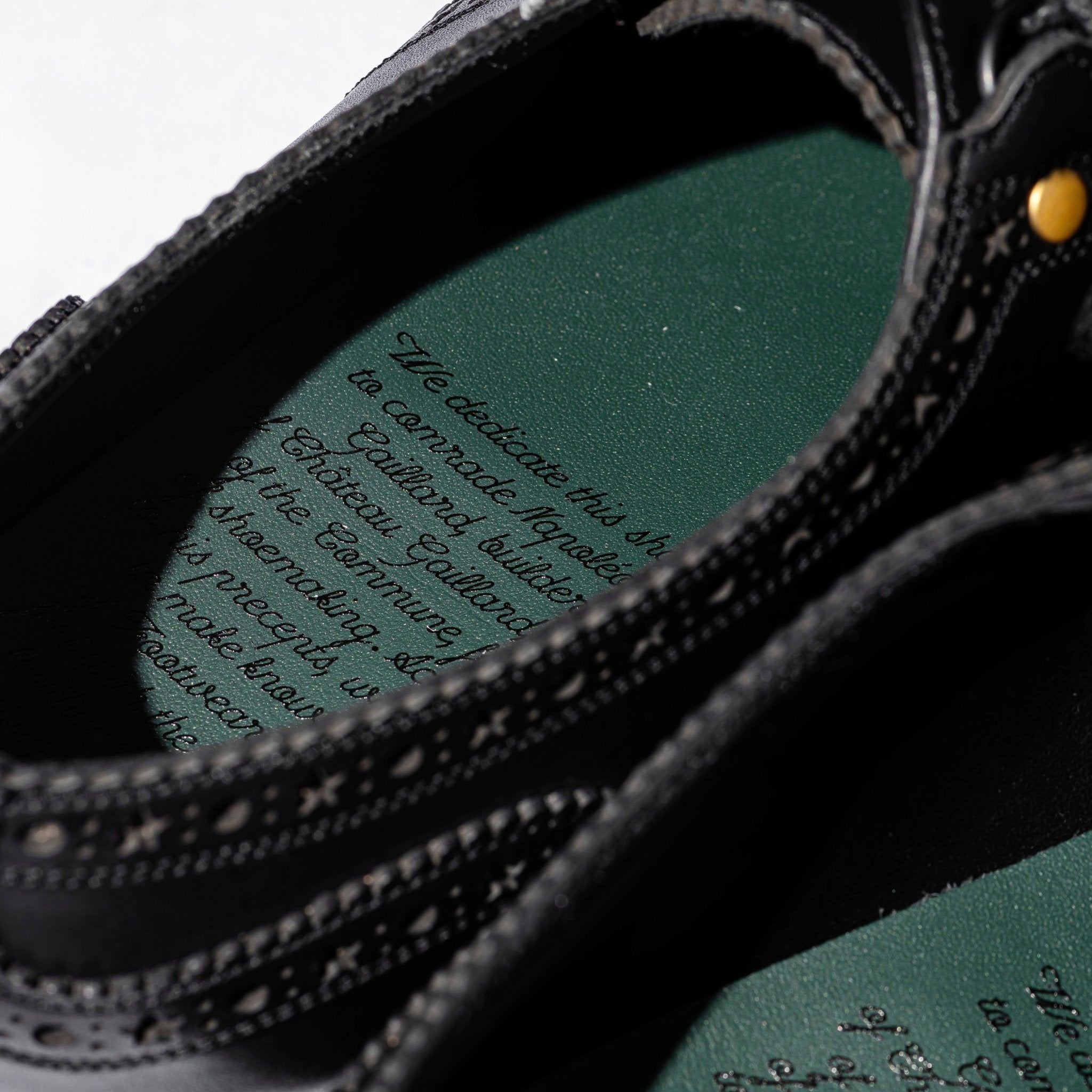 Napoléon Gaillard Leather Derbies - DIE DREI BERGE