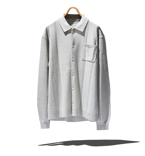 OFFICER POLO CARDIGAN T/C/H YARN