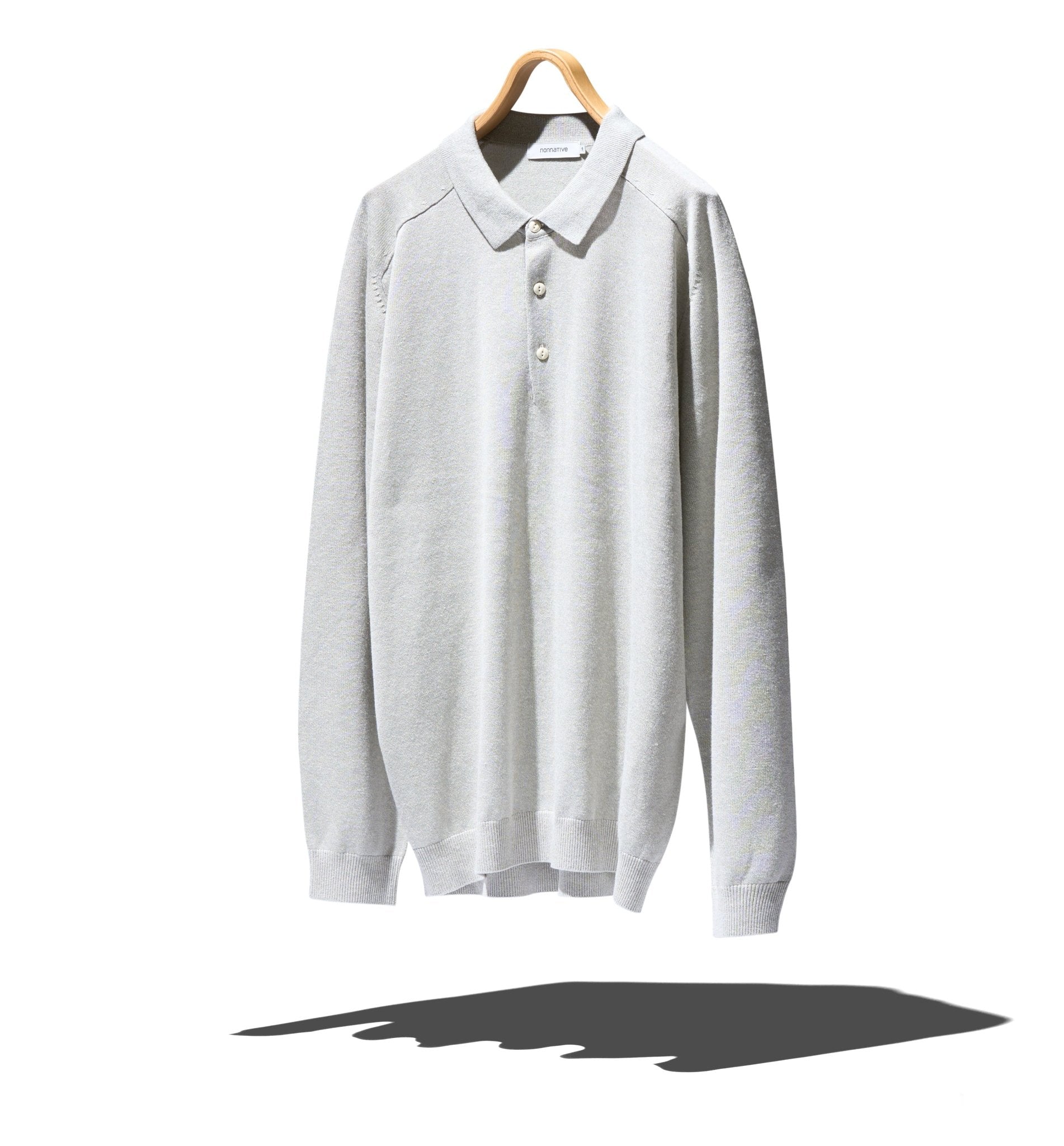 OFFICER POLO SWEATER T/C/H YARN - NONNATIVE