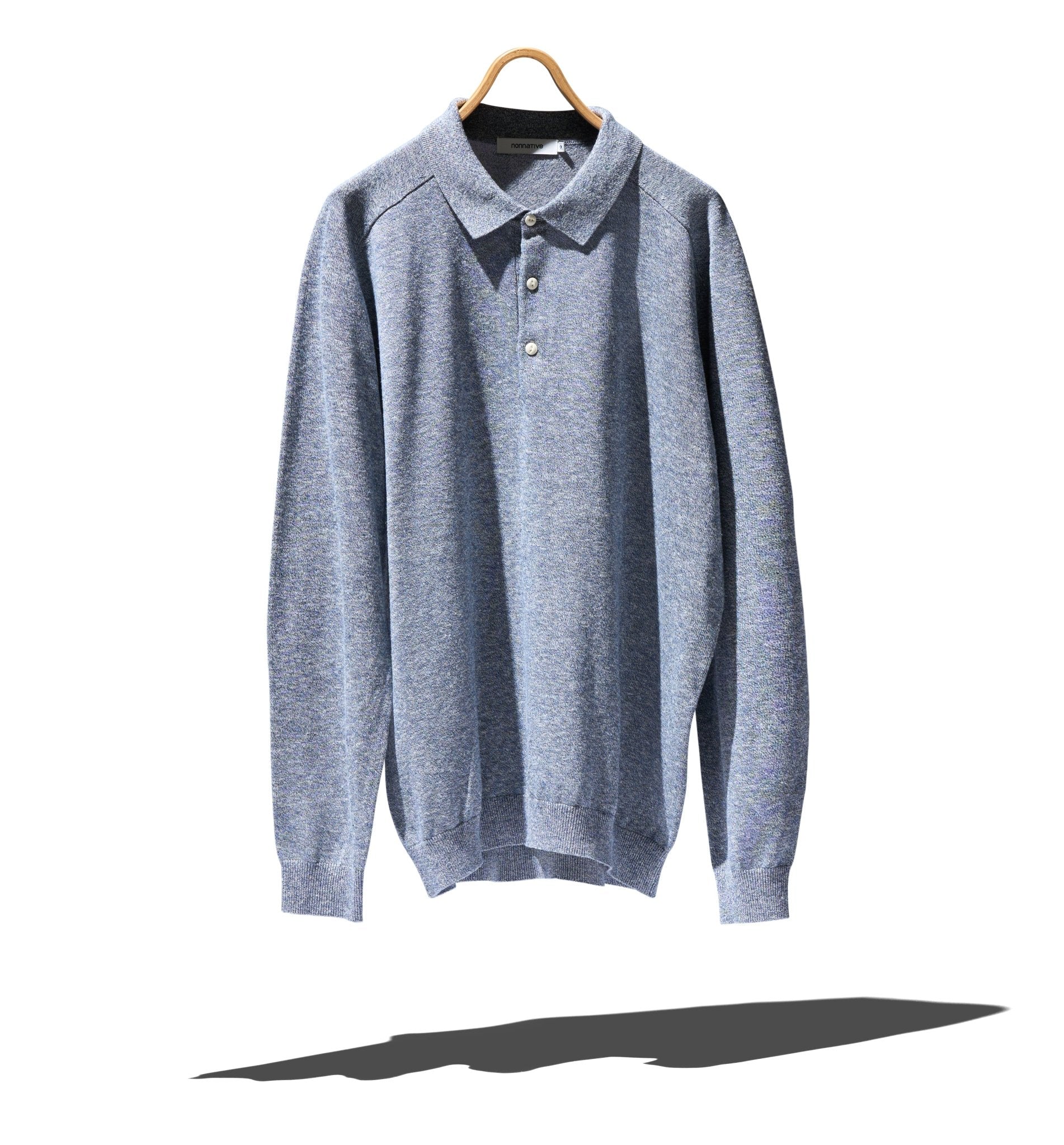OFFICER POLO SWEATER T/C/H YARN - NONNATIVE