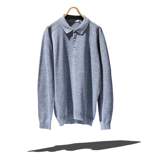 OFFICER POLO SWEATER T/C/H YARN
