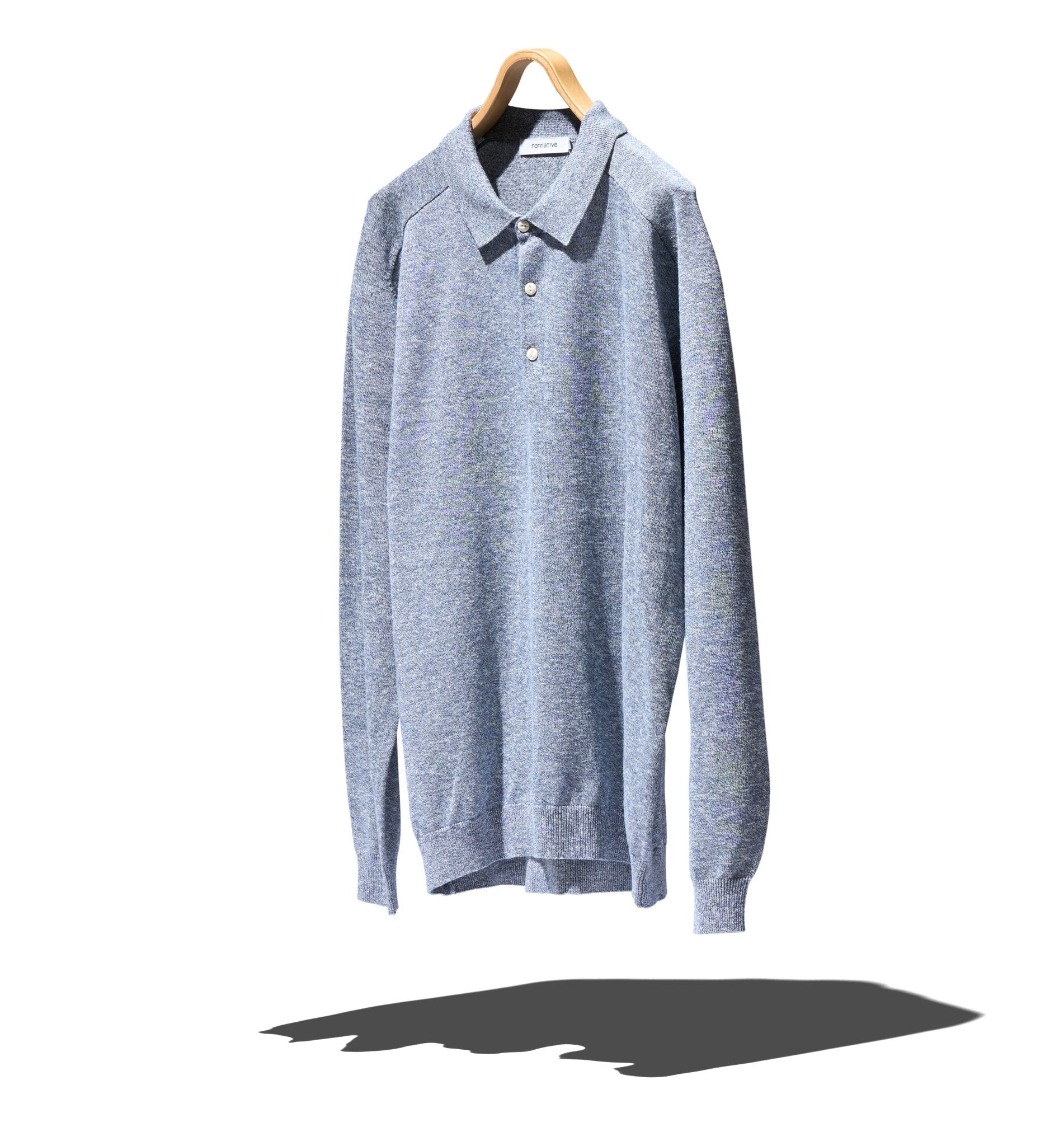 OFFICER POLO SWEATER T/C/H YARN - NONNATIVE