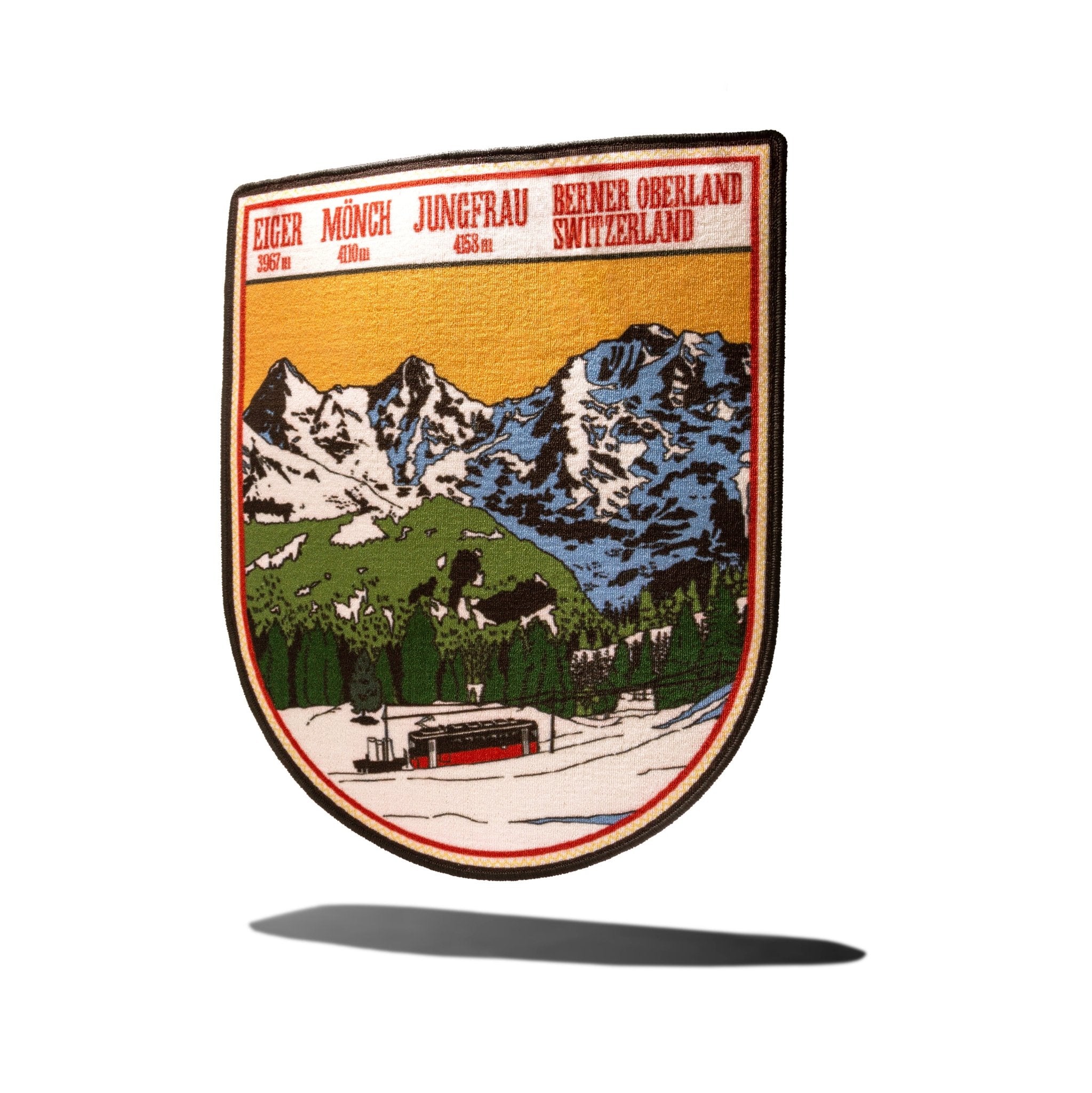 One Meter High Mountain's Rug: Drei Berge - A YOUNG HIKER