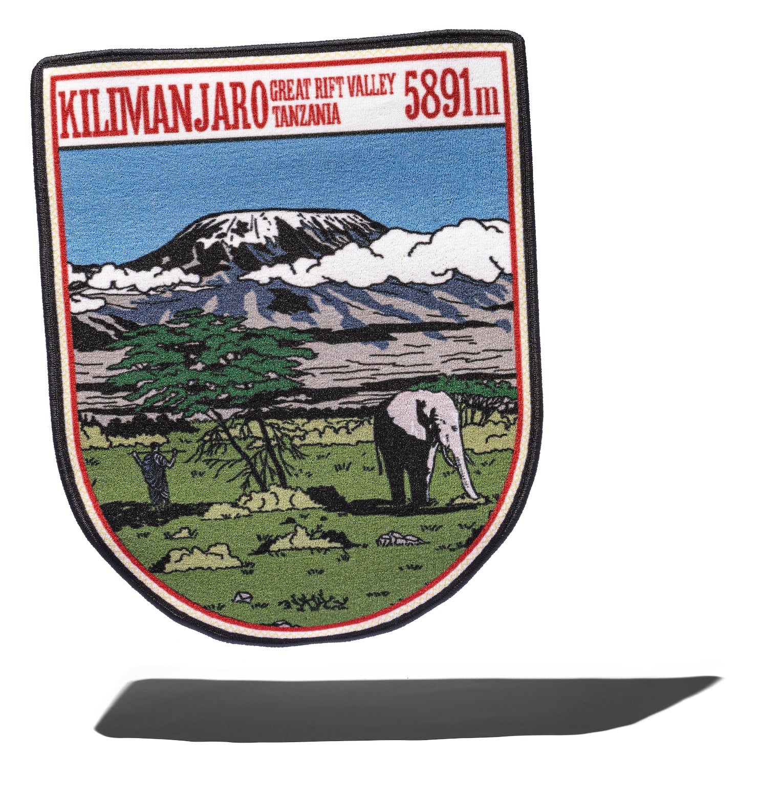 One Meter High Mountain's Rug: Mount Kilimandjaro - A Young Hiker