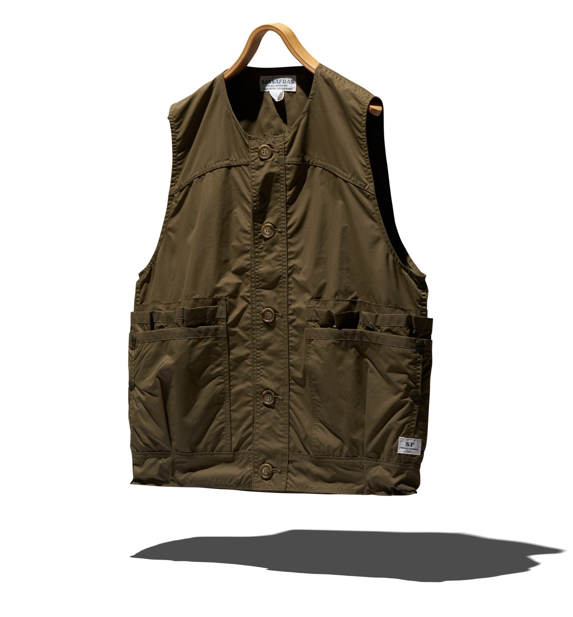 OVERGROWN HIKER VEST - SASSAFRAS