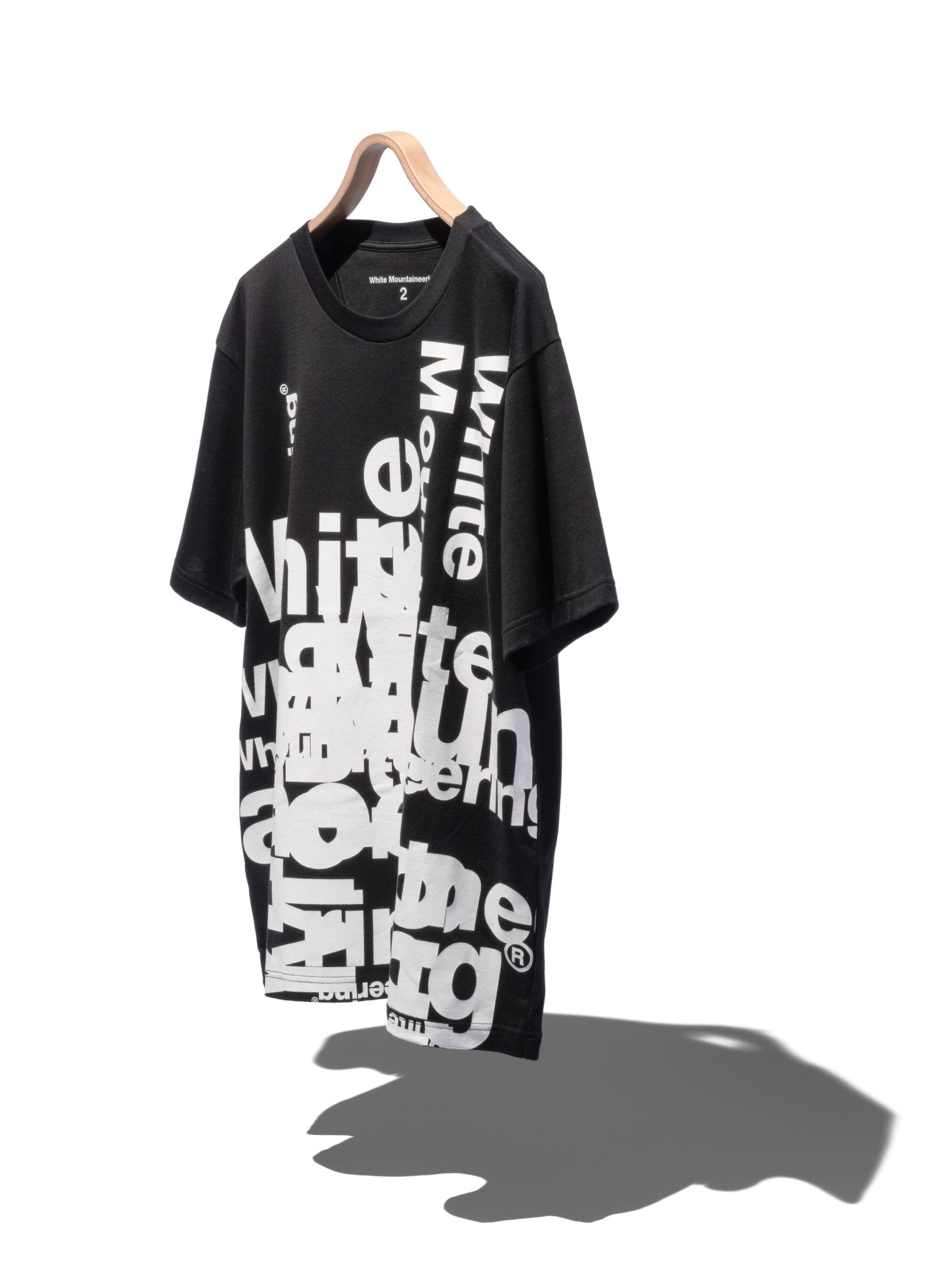 Overlap Logo T-Shirt - WHITE MOUNTAINEERING