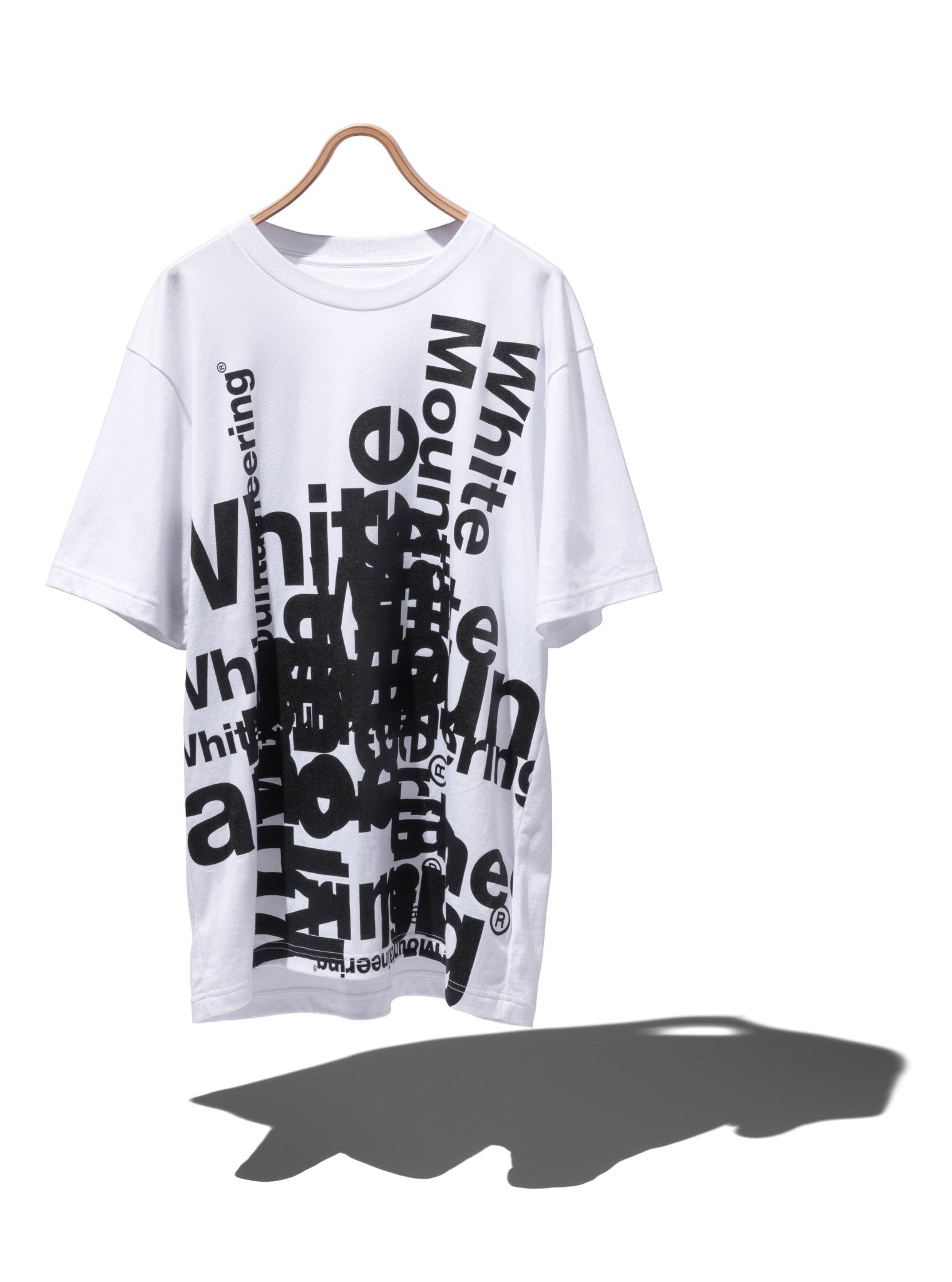 Overlap Logo T-Shirt - WHITE MOUNTAINEERING
