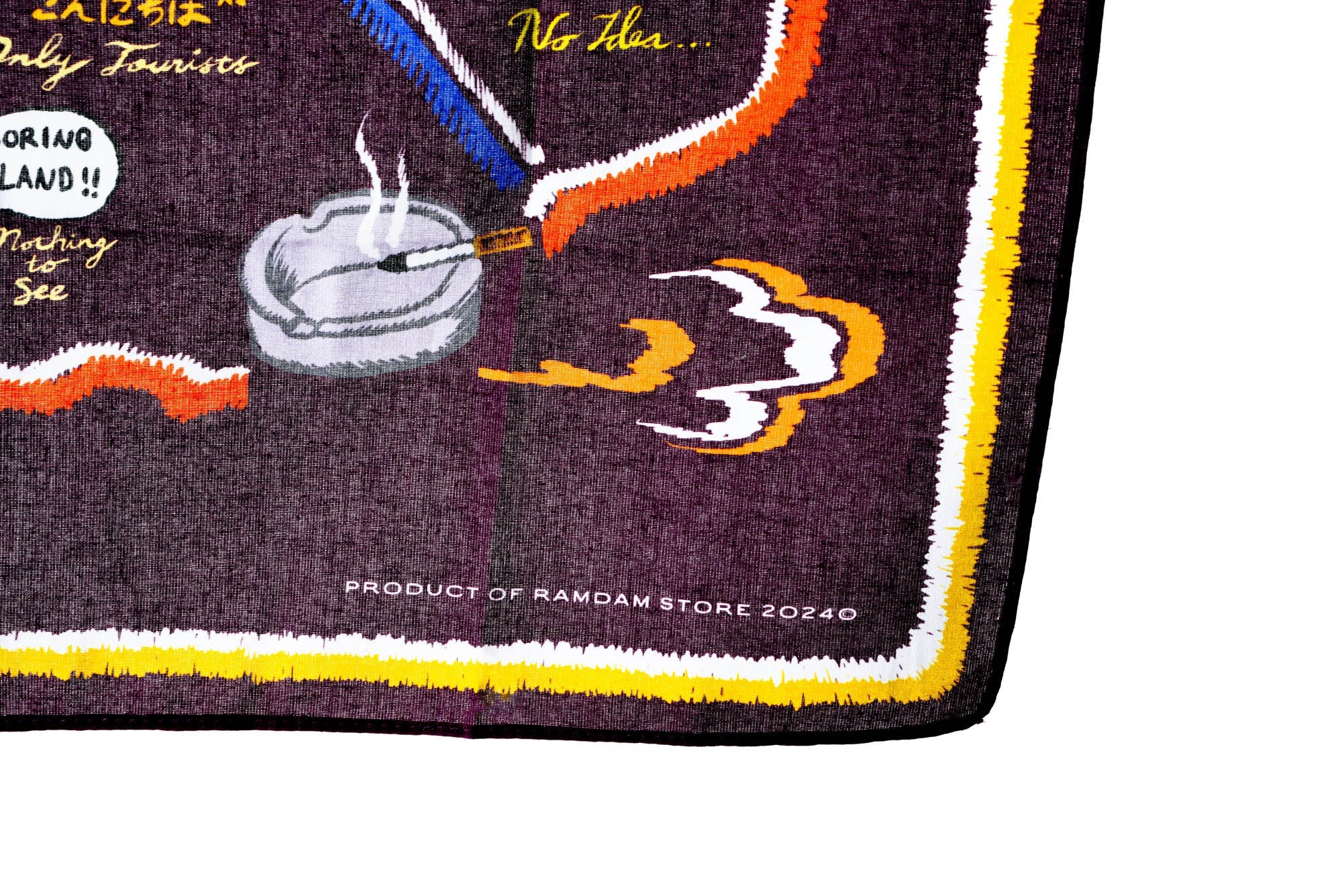 PARISIAN SCARF - WORDS SOUNDS COLORS & SHAPES