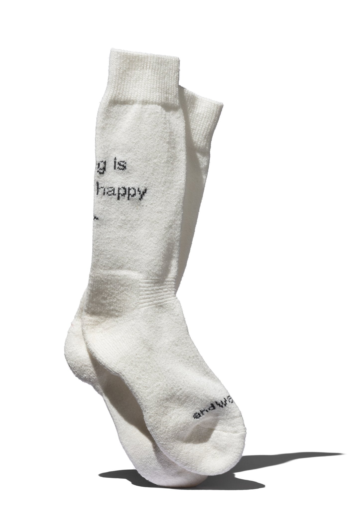 PE/CO pile socks - AND WANDER
