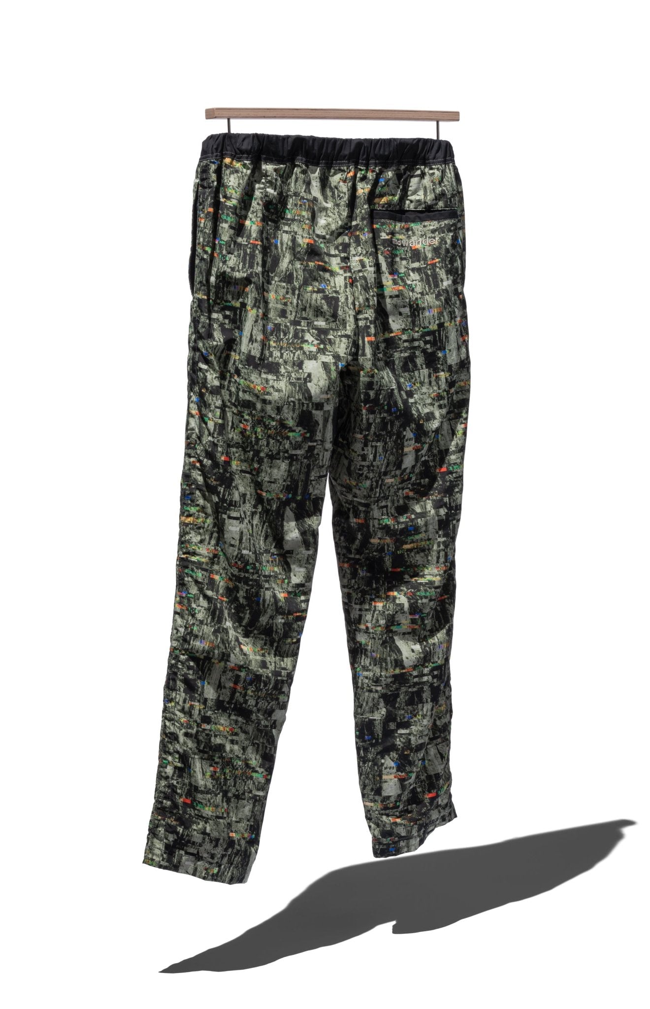 PERTEX printed drawstring pants - AND WANDER