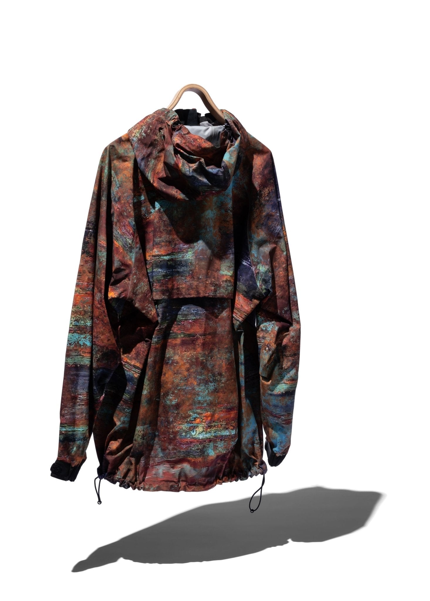 Pertex Printed Rain Jacket - AND WANDER
