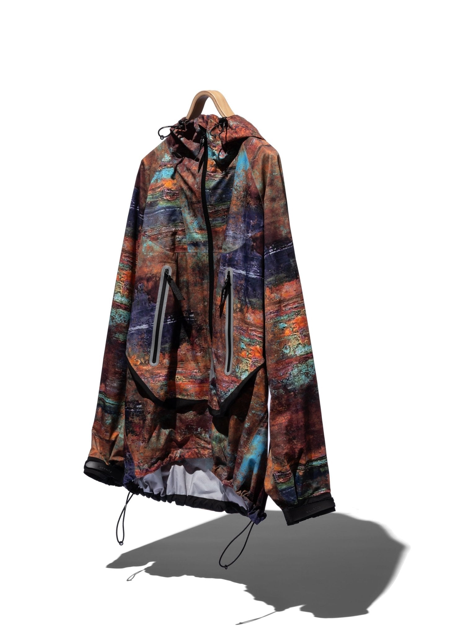 Pertex Printed Rain Jacket - AND WANDER