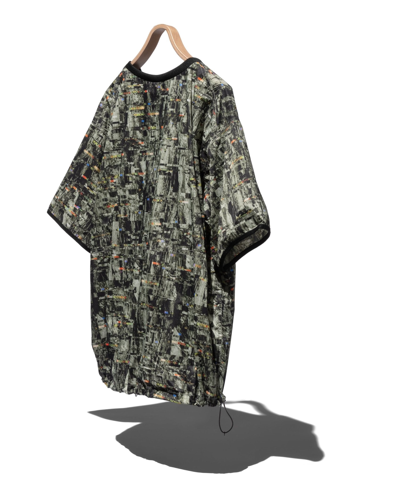 PERTEX printed wind T - AND WANDER