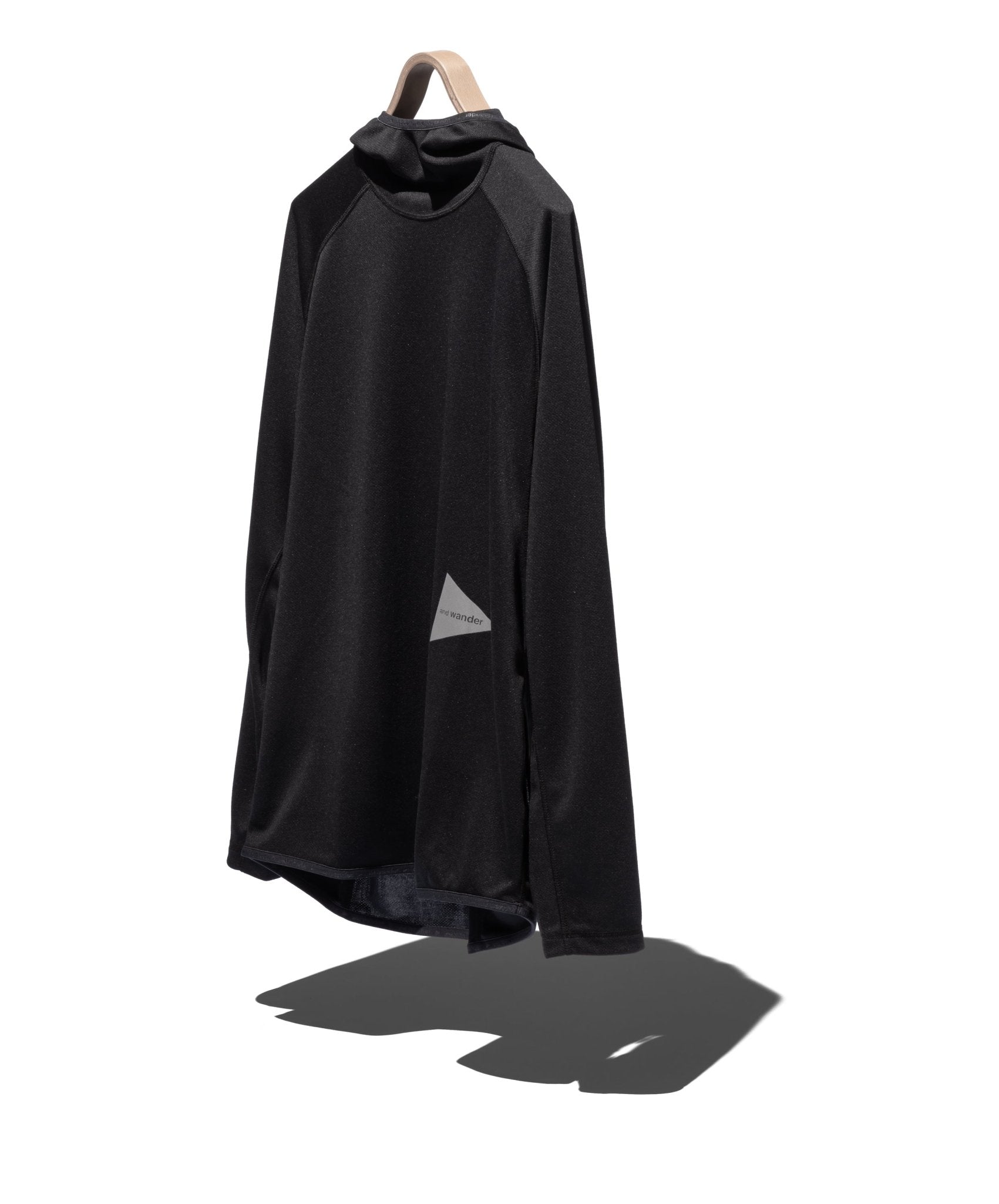 Power dry jersey LS hoodie - AND WANDER