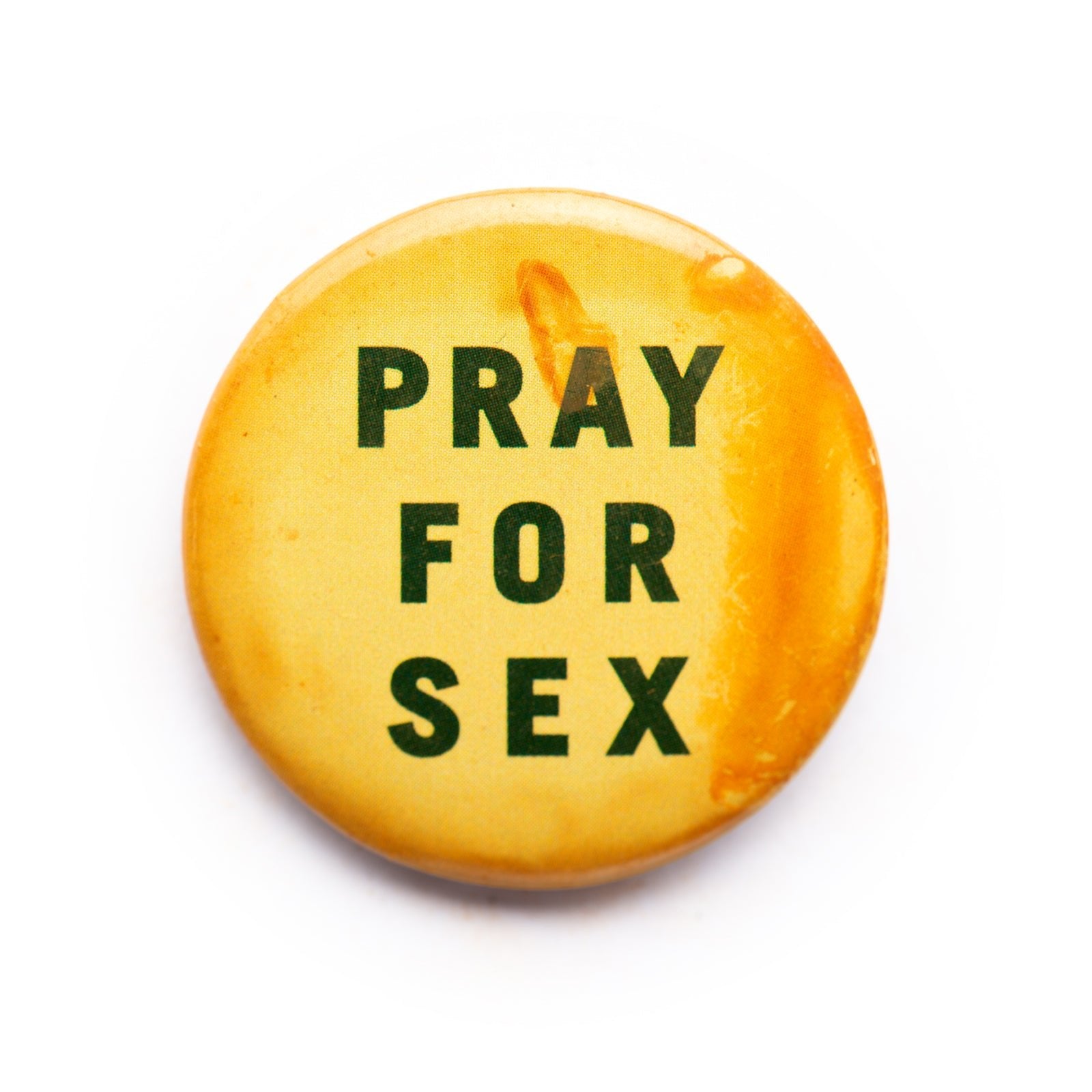 "Pray For Sex" button pin - RADICAL MEDIA ARCHIVE