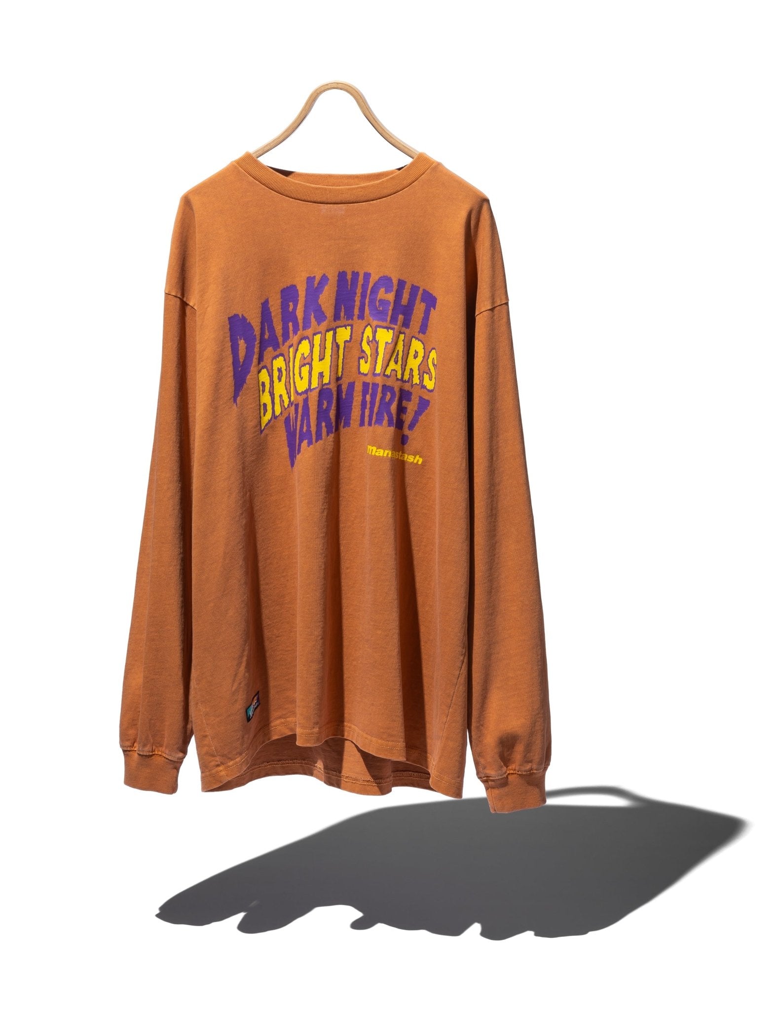 Pumice L/S Tee Dark Night - MANASTASH