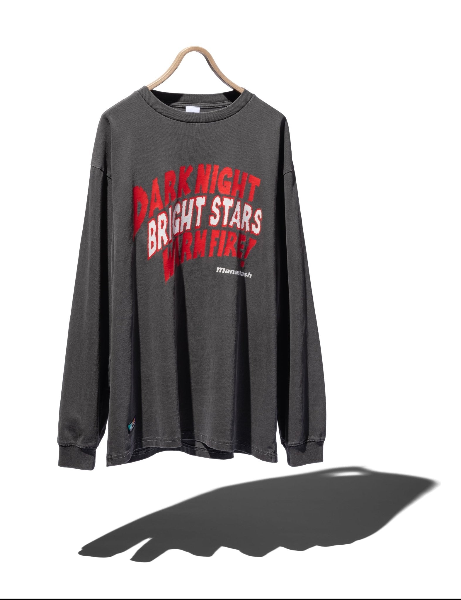Pumice L/S Tee Dark Night - MANASTASH