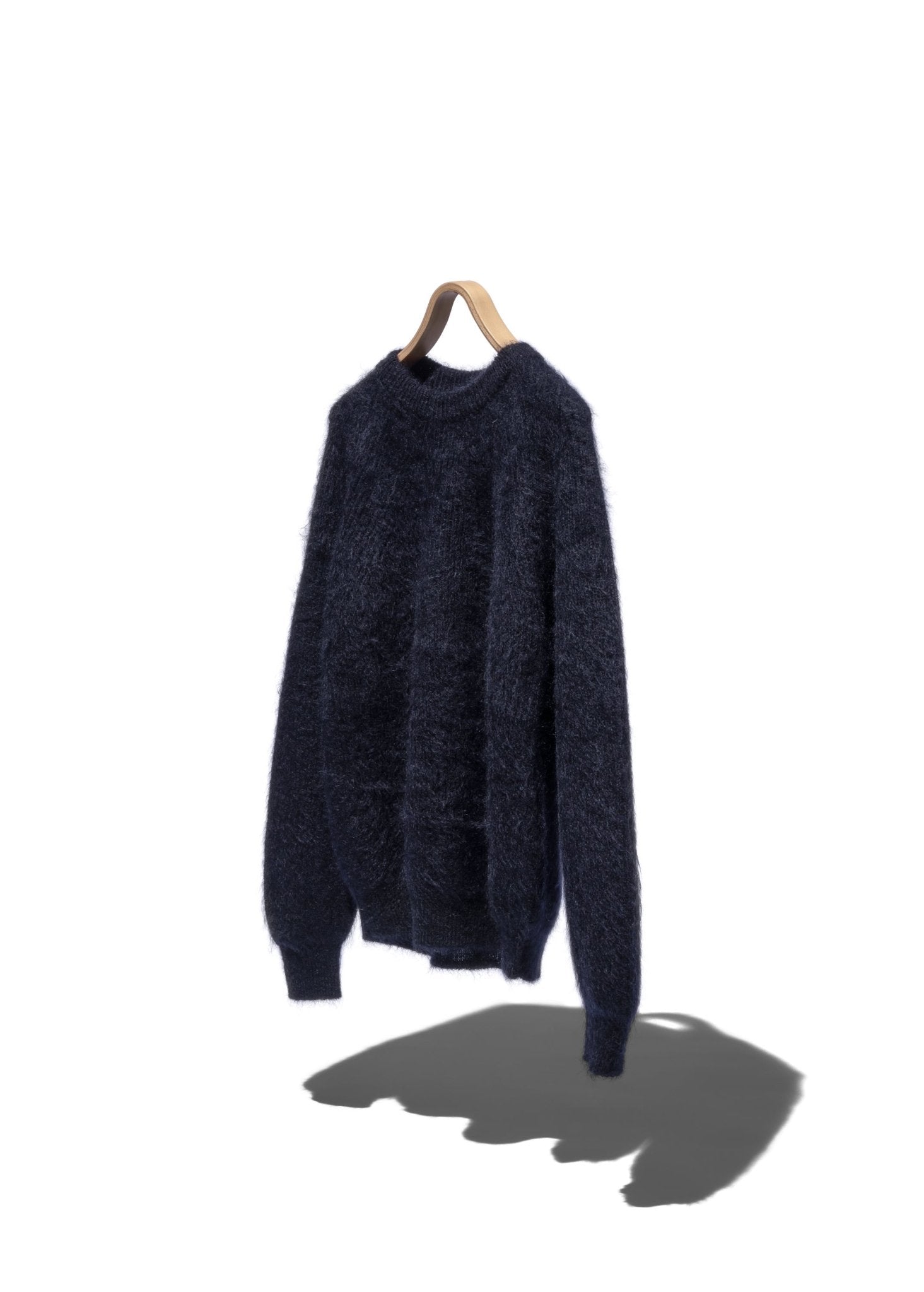 BATONER PURE MOHAIR100％ CREW NECK batoner-Pure-Mohair-Crew-Neck-