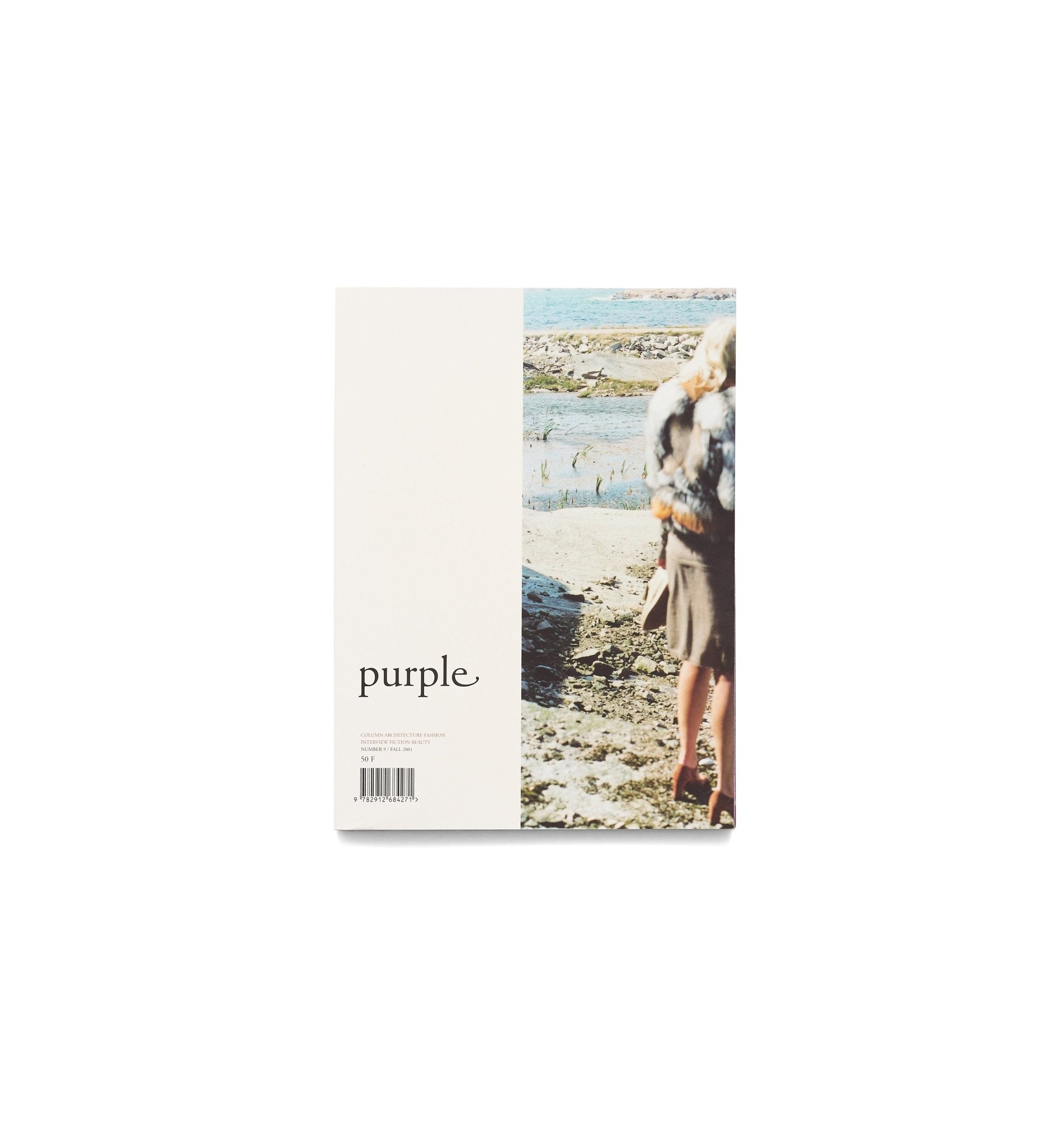 PURPLE FASHION MAGAZINE - FALL 2001 ISSUE 9 - PURPLE MAGAZINE