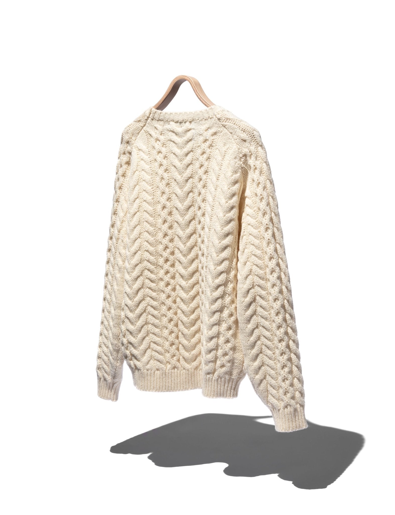 Rancher Sweater Uk Shetland Wool Yarn - NONNATIVE