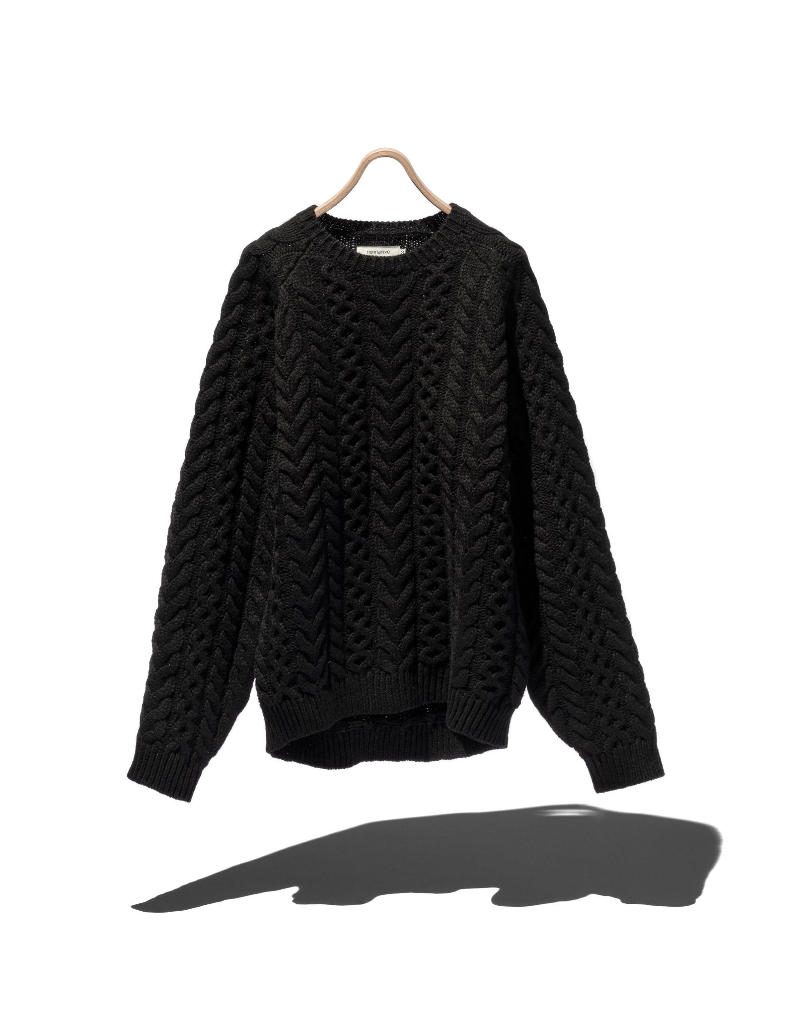 Rancher Sweater Uk Shetland Wool Yarn - NONNATIVE