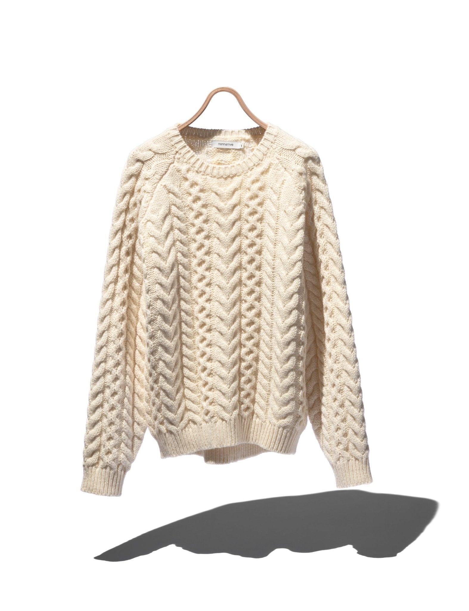 Rancher Sweater Uk Shetland Wool Yarn - NONNATIVE