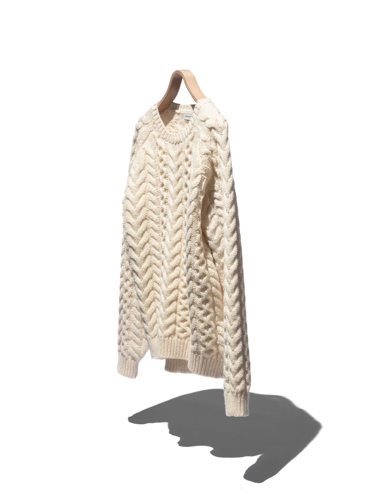 Rancher Sweater Uk Shetland Wool Yarn - NONNATIVE