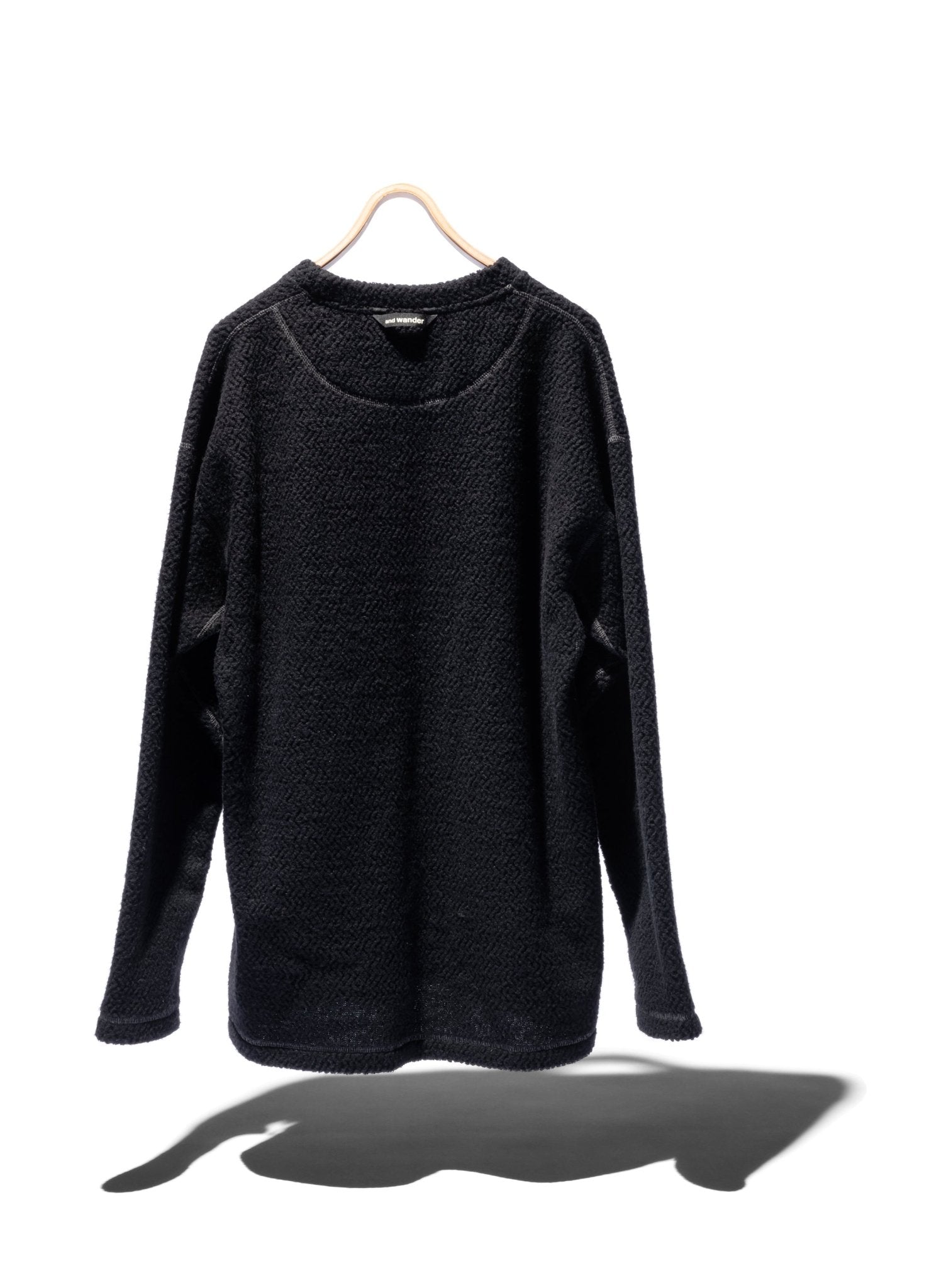 Re Wool JQ Crew Neck - AND WANDER