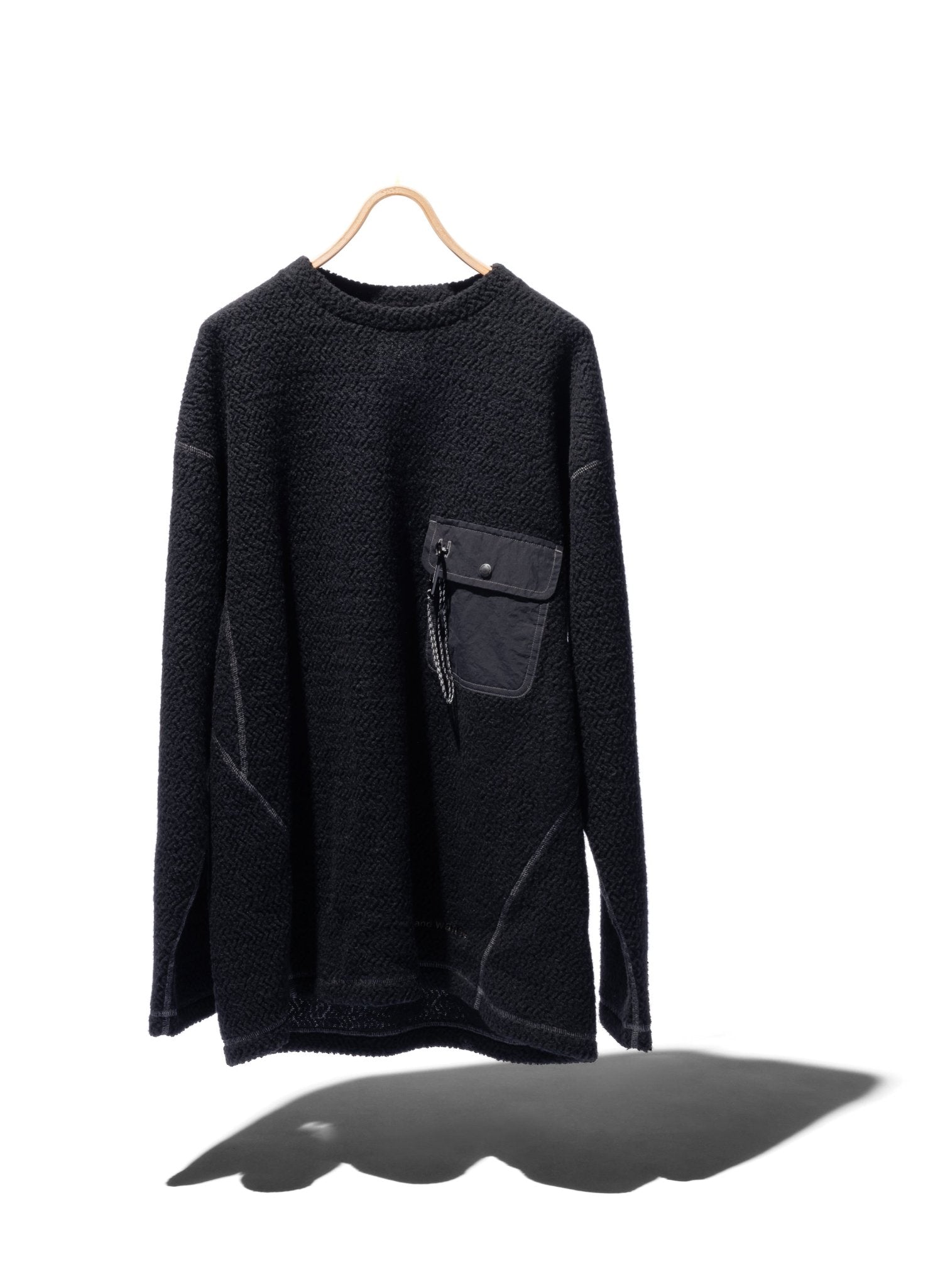 Re Wool JQ Crew Neck - AND WANDER