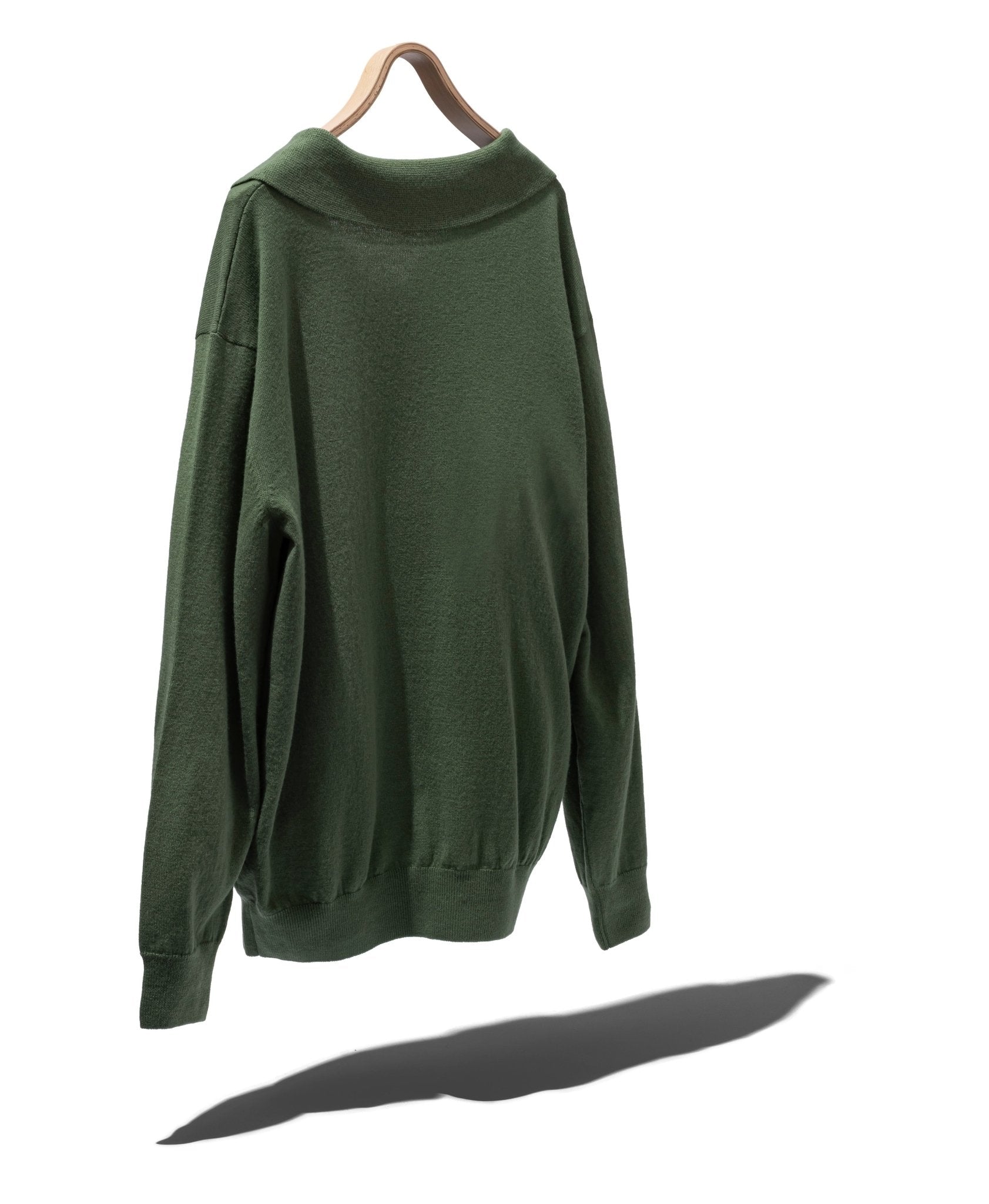 ROUND COLLAR POLO KNIT - DIE DREI BERGE