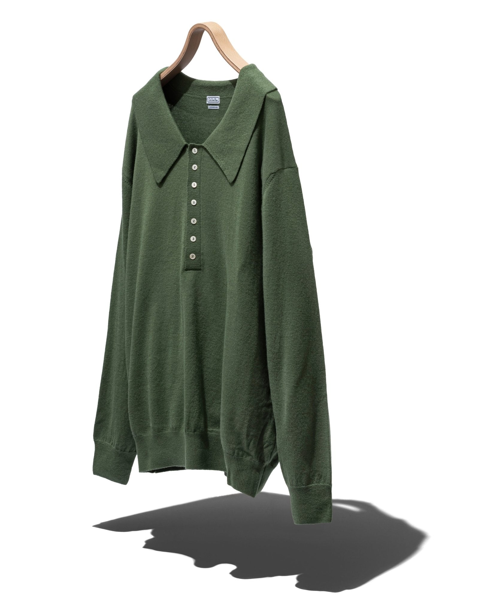 ROUND COLLAR POLO KNIT - DIE DREI BERGE