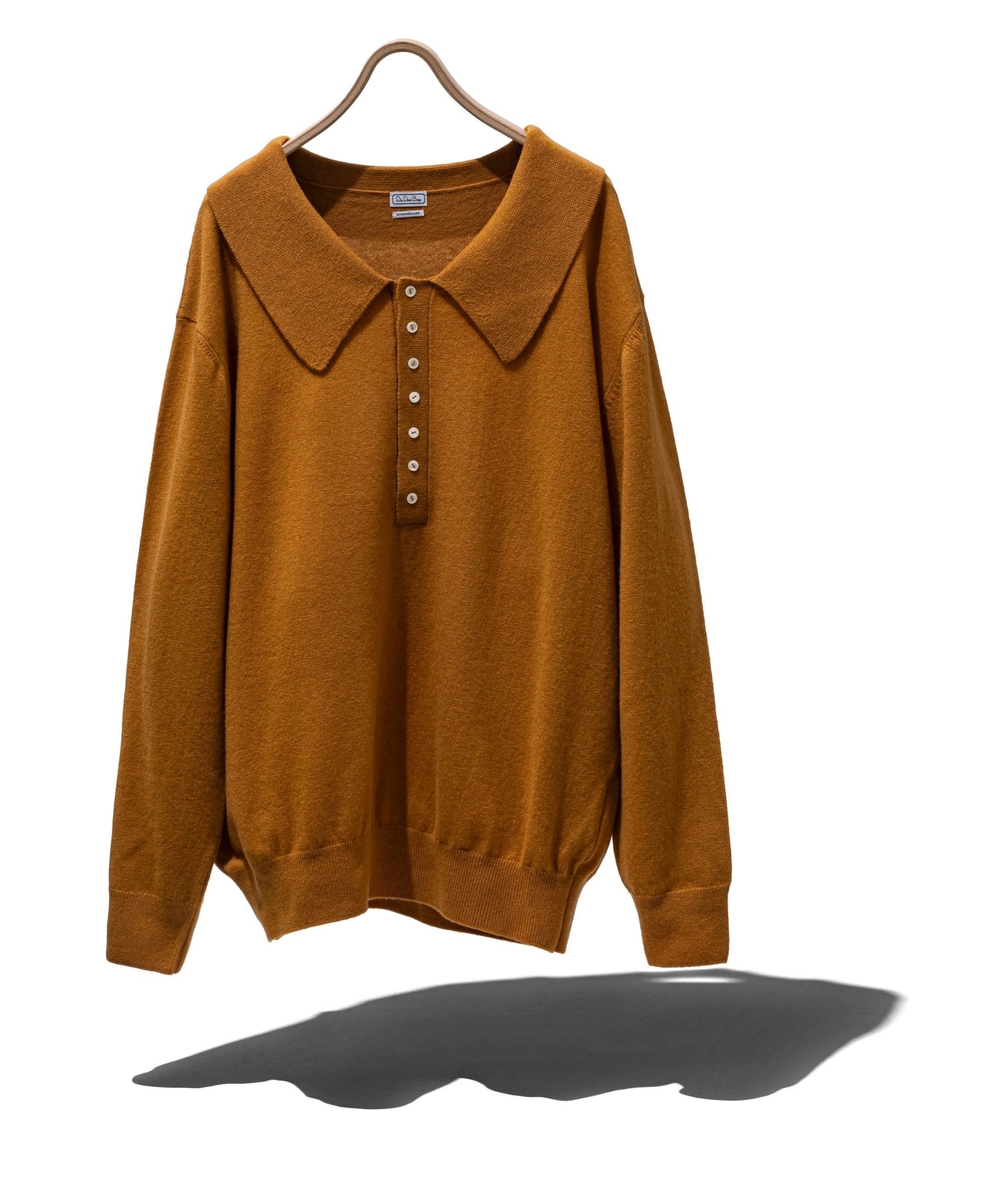 ROUND COLLAR POLO KNIT - DIE DREI BERGE