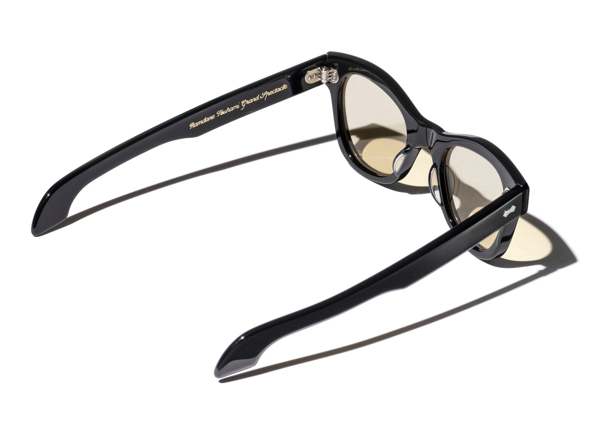 RT01 SUNGLASSES (BLACK / YELLOW LENSES) - GRAND SPECTACLE