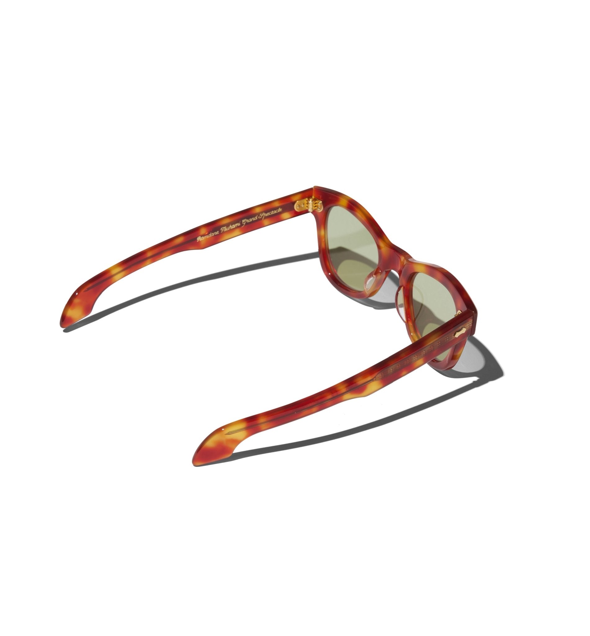 RT01 SUNGLASSES (MAHOGANY/ GREEN LENSES) - GRAND SPECTACLE