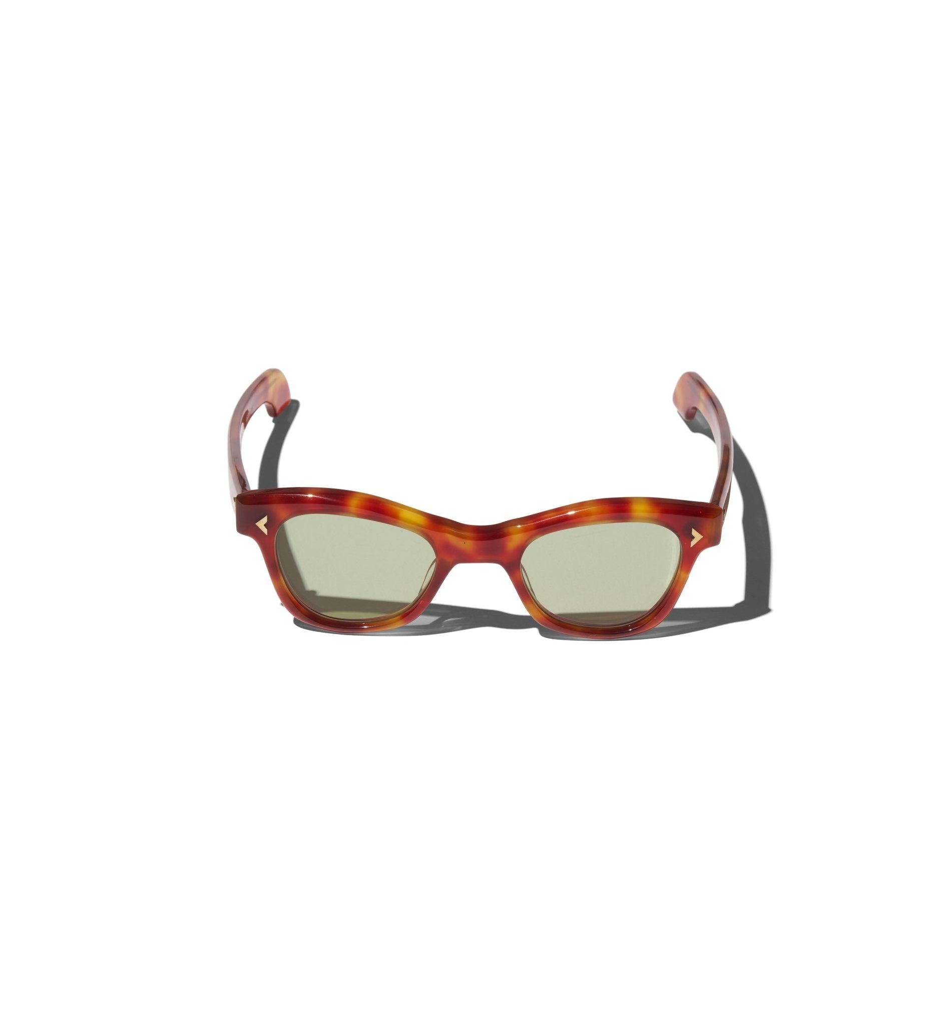 RT01 SUNGLASSES (MAHOGANY/ GREEN LENSES) - GRAND SPECTACLE