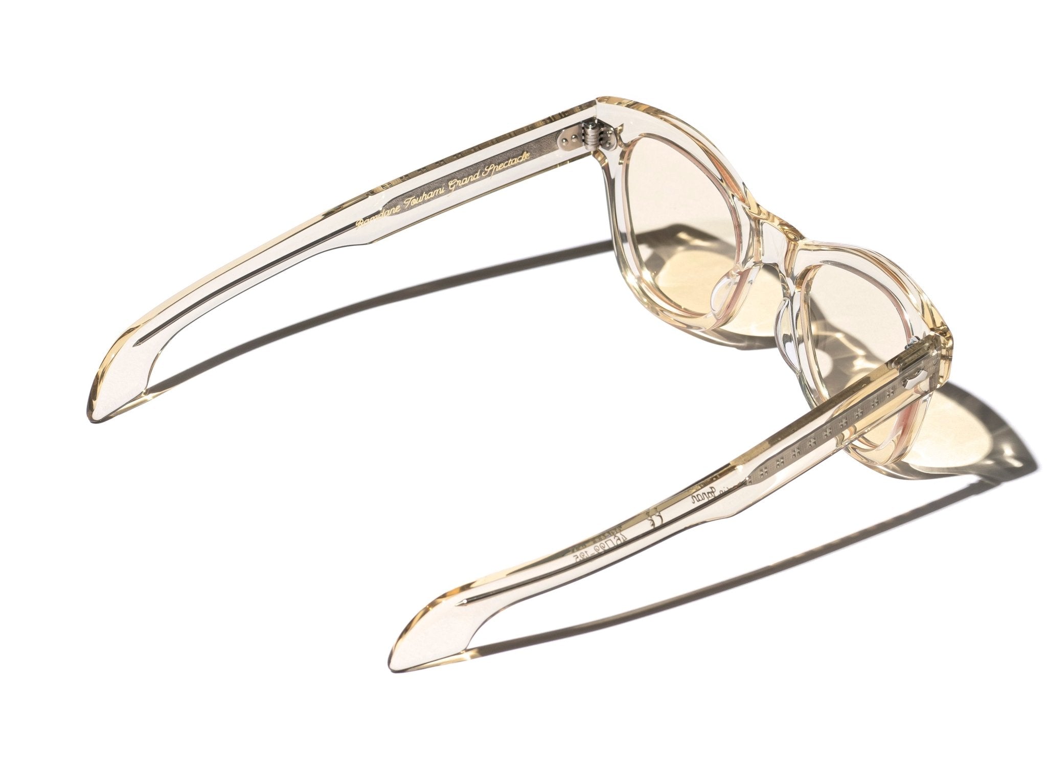 RT01 SUNGLASSES (TRANSPARENT / YELLOW GLASSES) - GRAND SPECTACLE